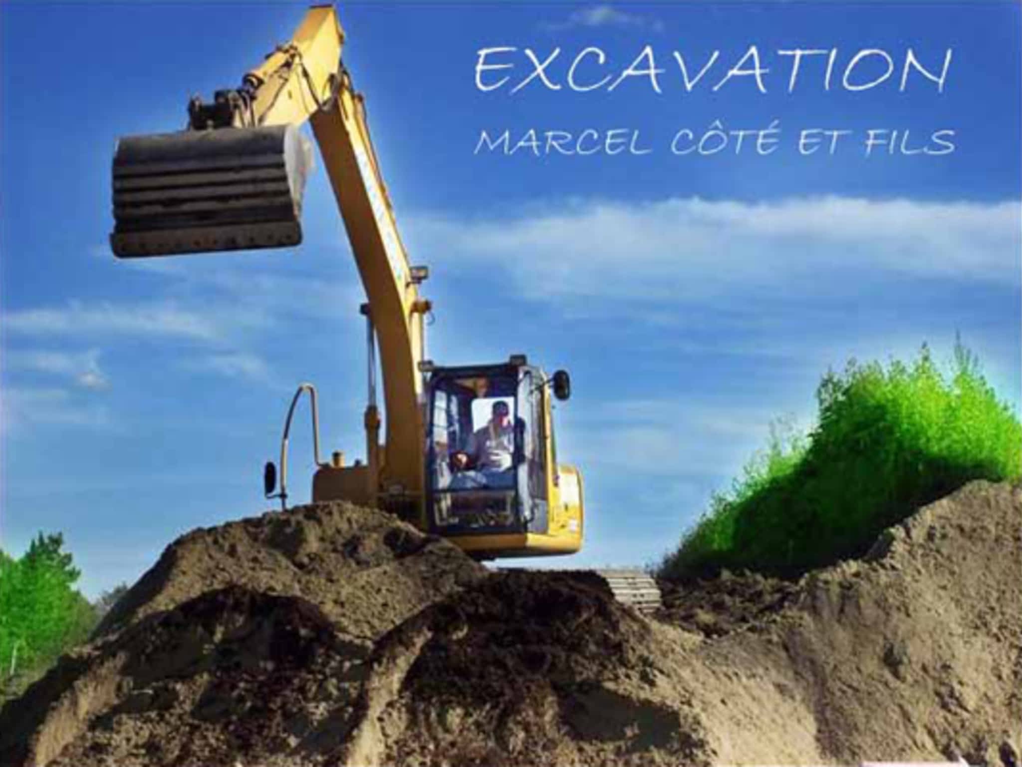 photo Excavation Marcel Côté & Fils Inc