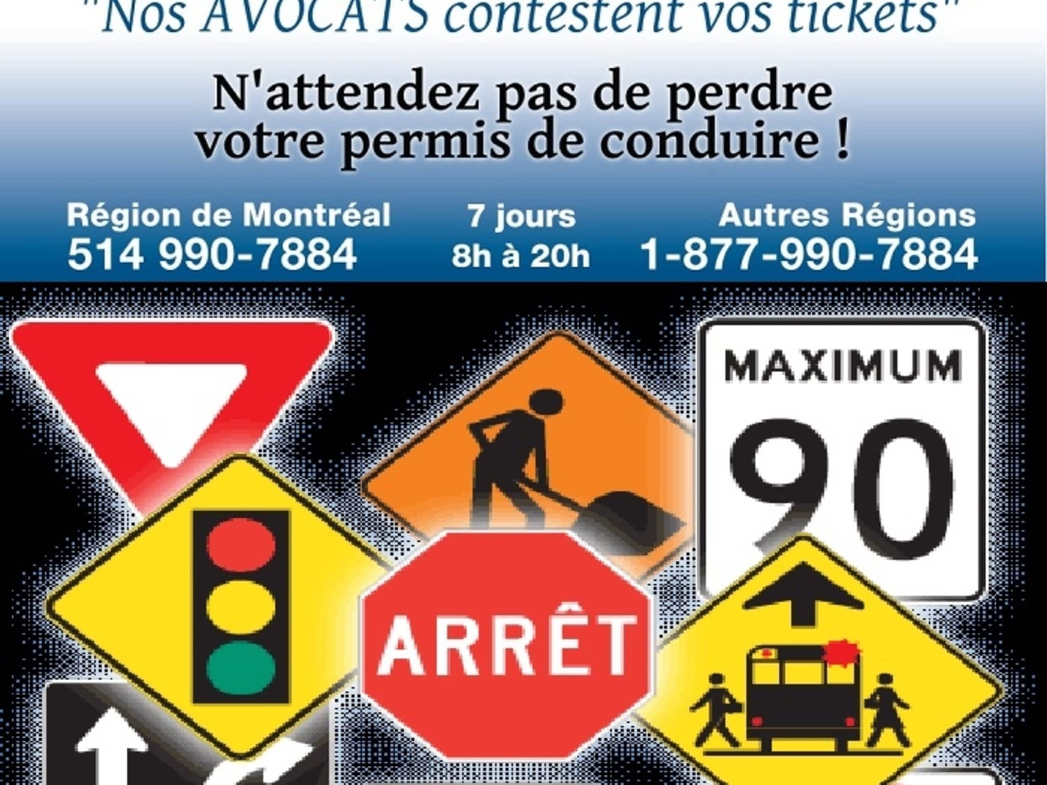 photo Solution Ticket Avocat | Droit Criminel et Pénal | Partout au Québec