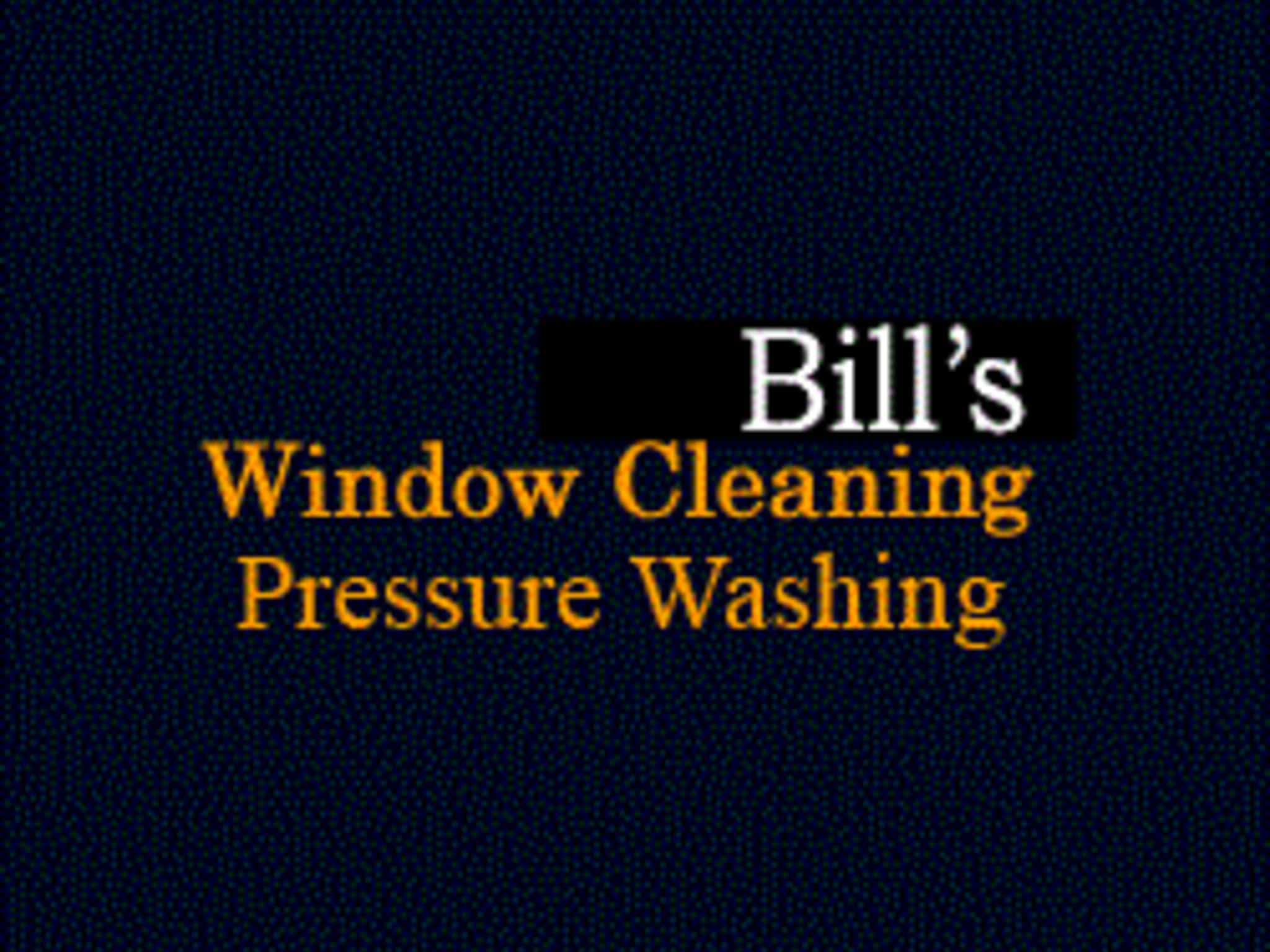 photo Bill's Window Cleaning