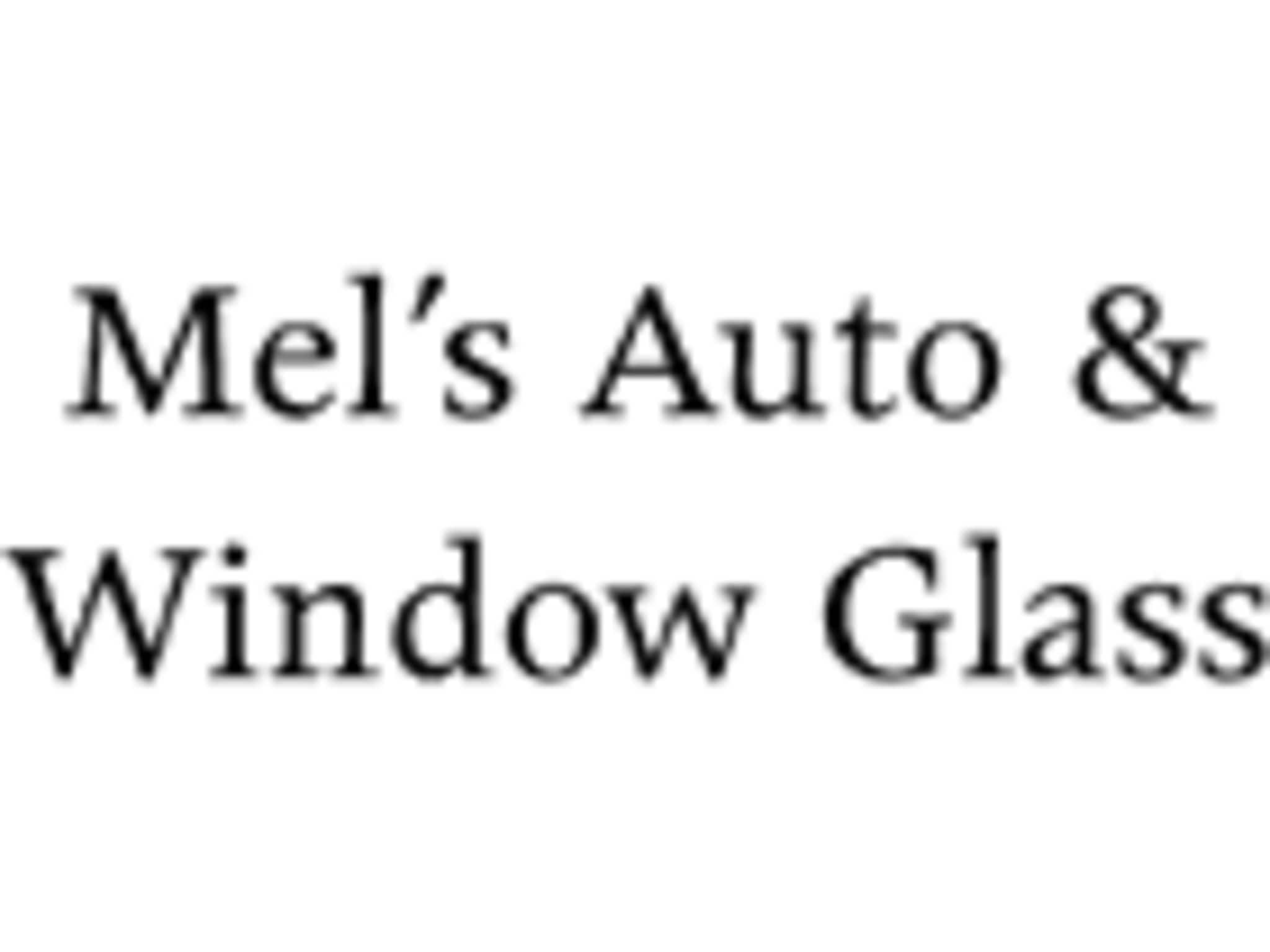 photo Mel's Auto & Window Glass