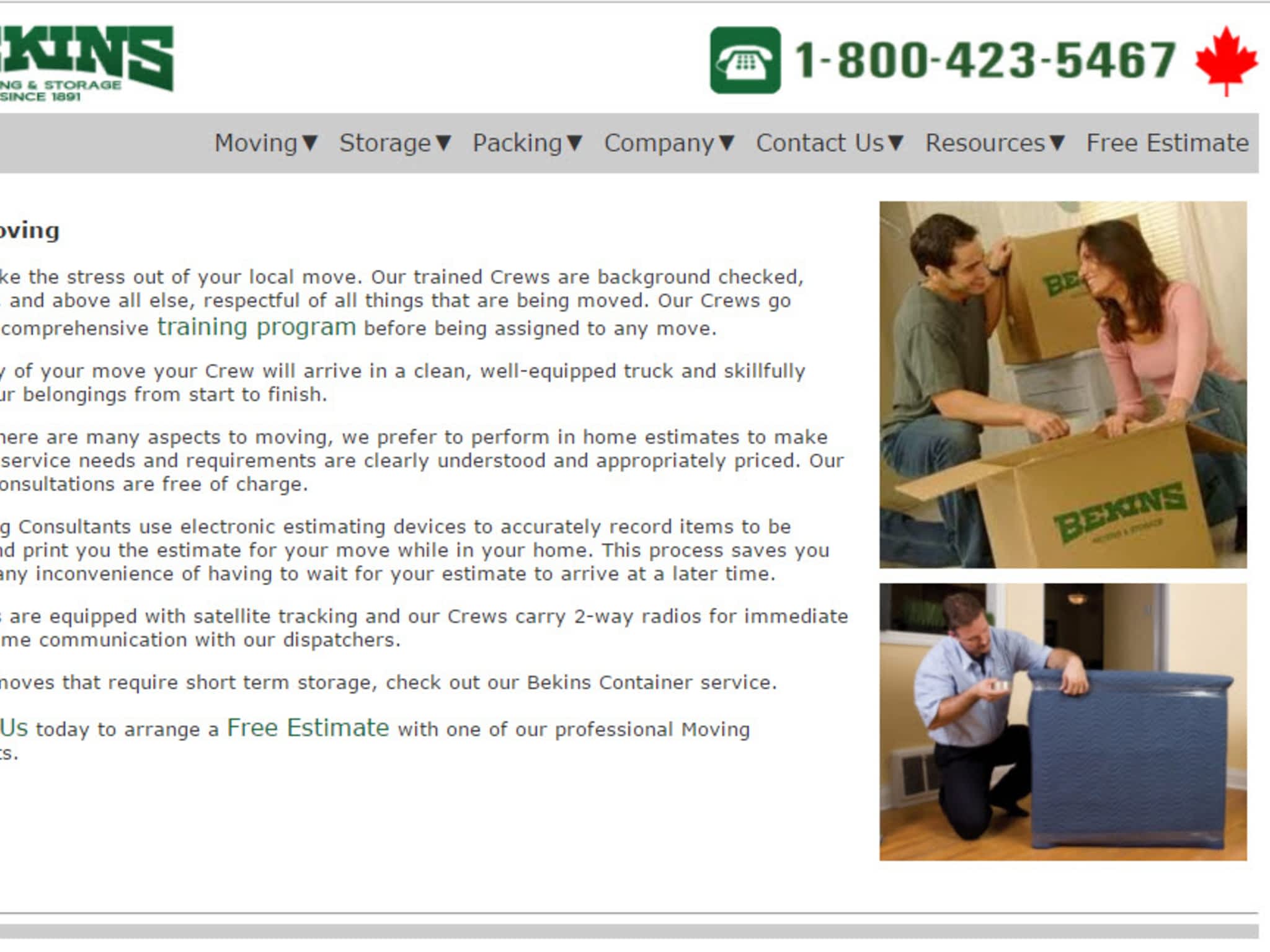 photo Bekins Moving & Storage