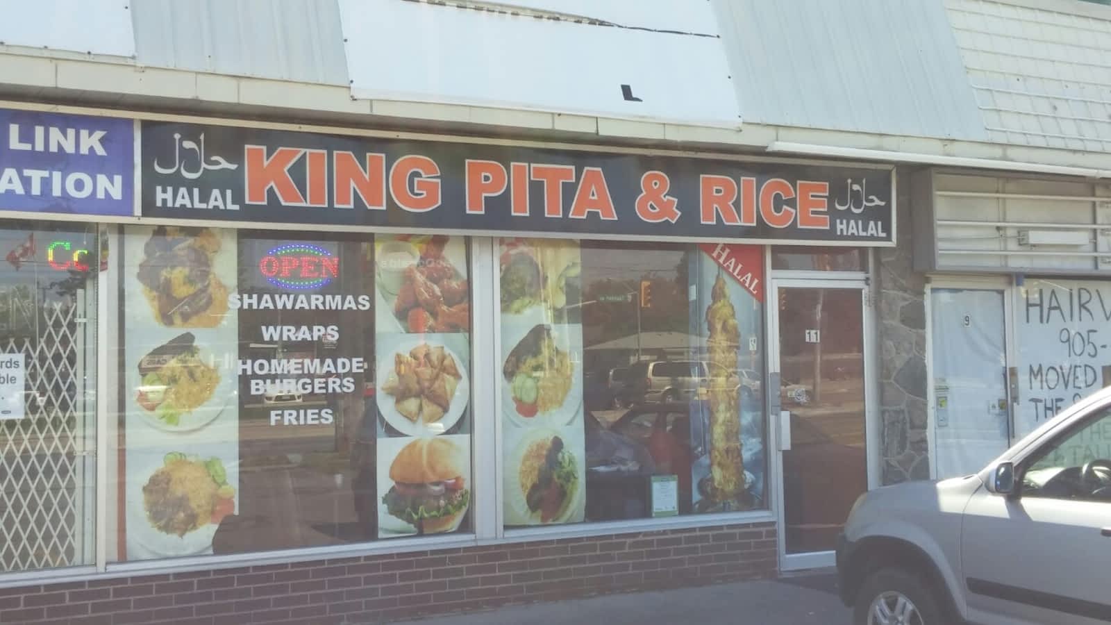King Pita And Rice Menu Hours Prices 11 Taunton Rd E