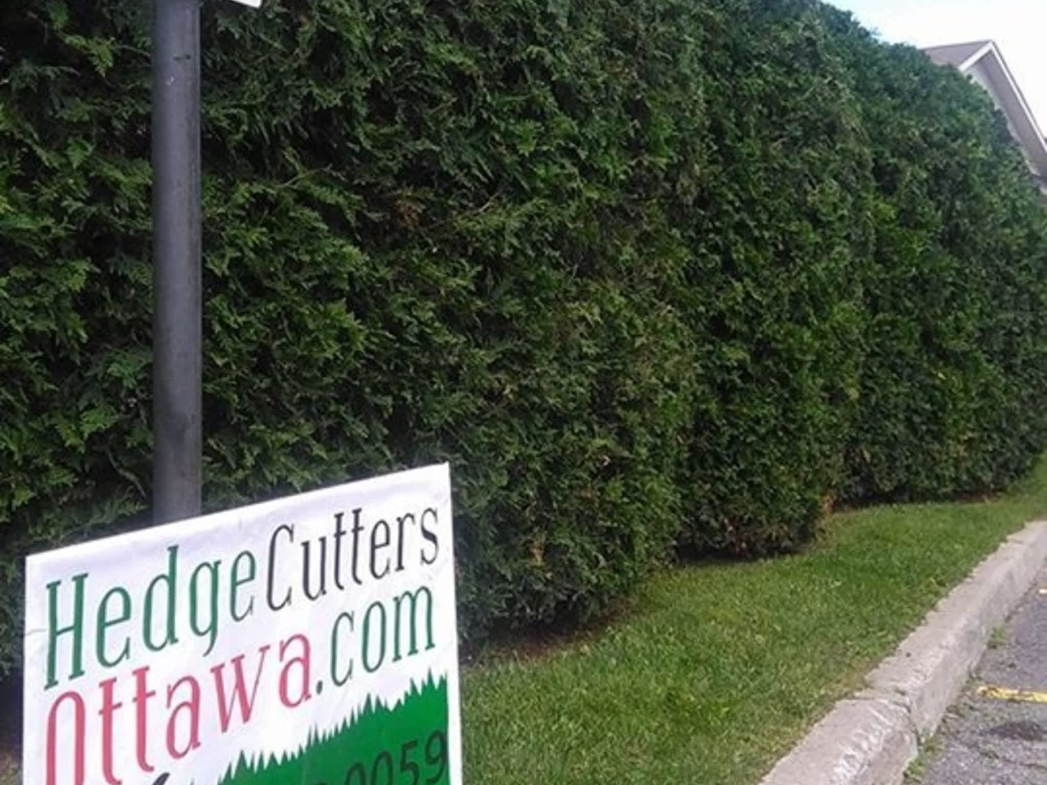 photo Hedge Cutters Ottawa
