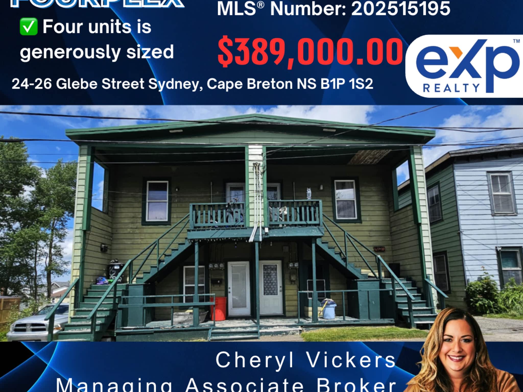 photo Cheryl Vickers - REALTOR® - Associate Broker