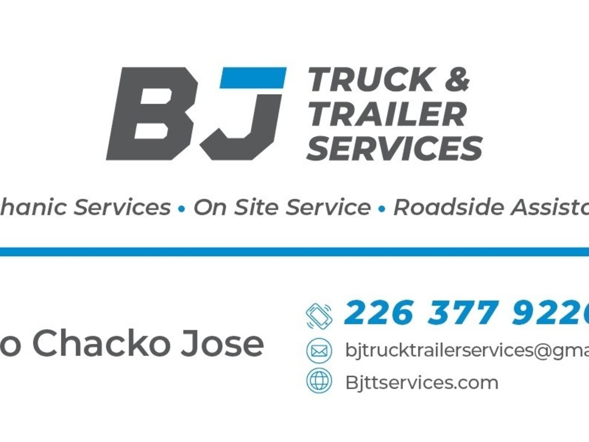 photo BJ Truck and Trailer Services