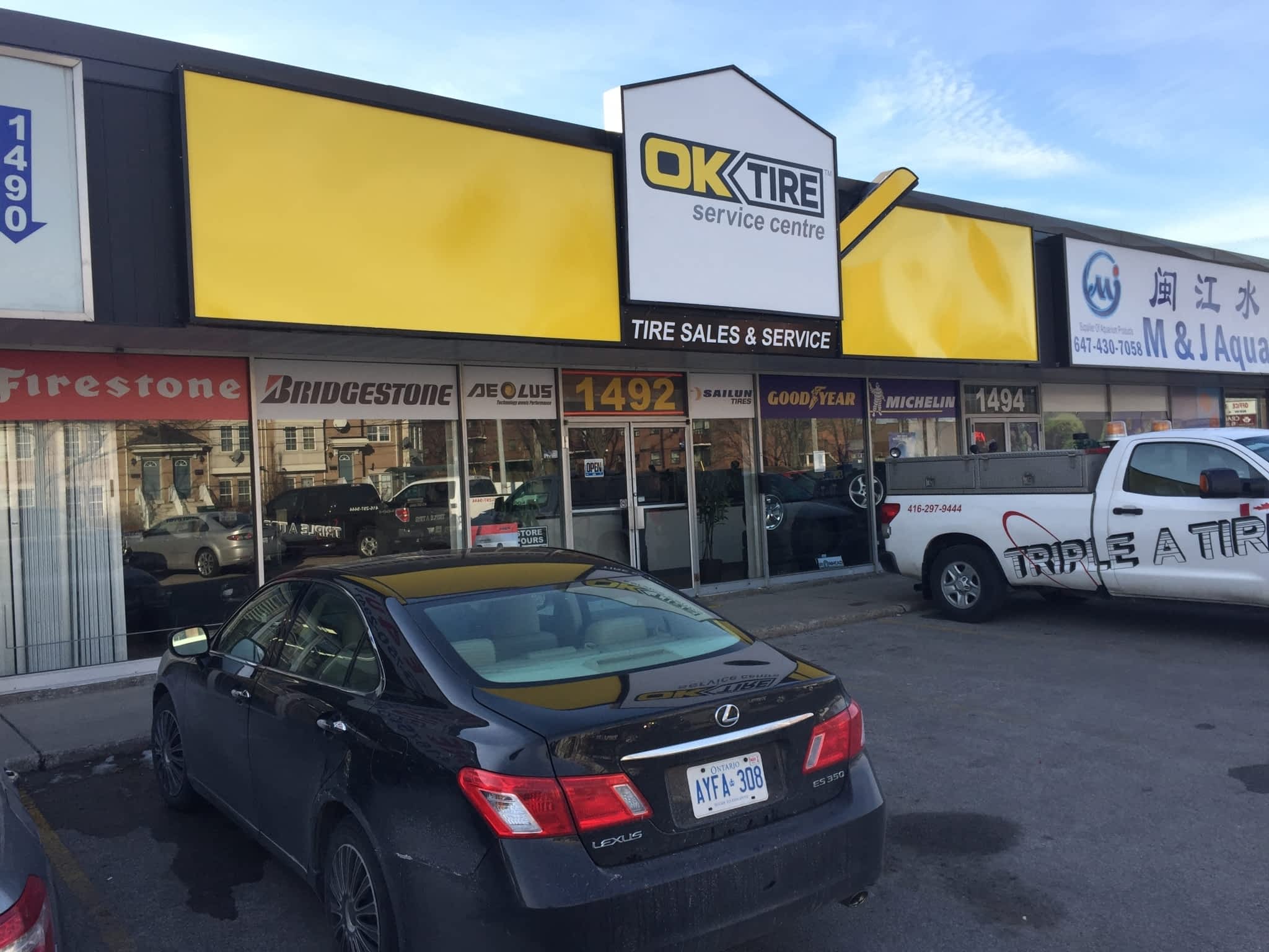 OK Tire Scarborough, ON 1492 Midland Avenue Canpages