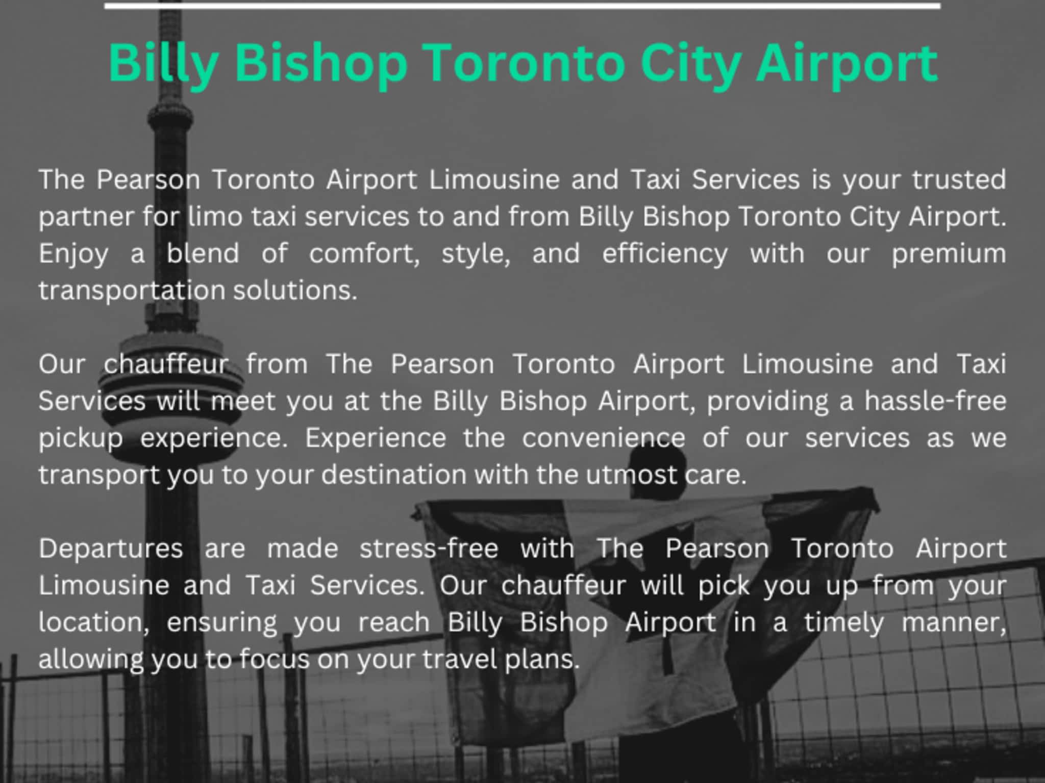 photo Toronto Airport Taxi and Limo Service