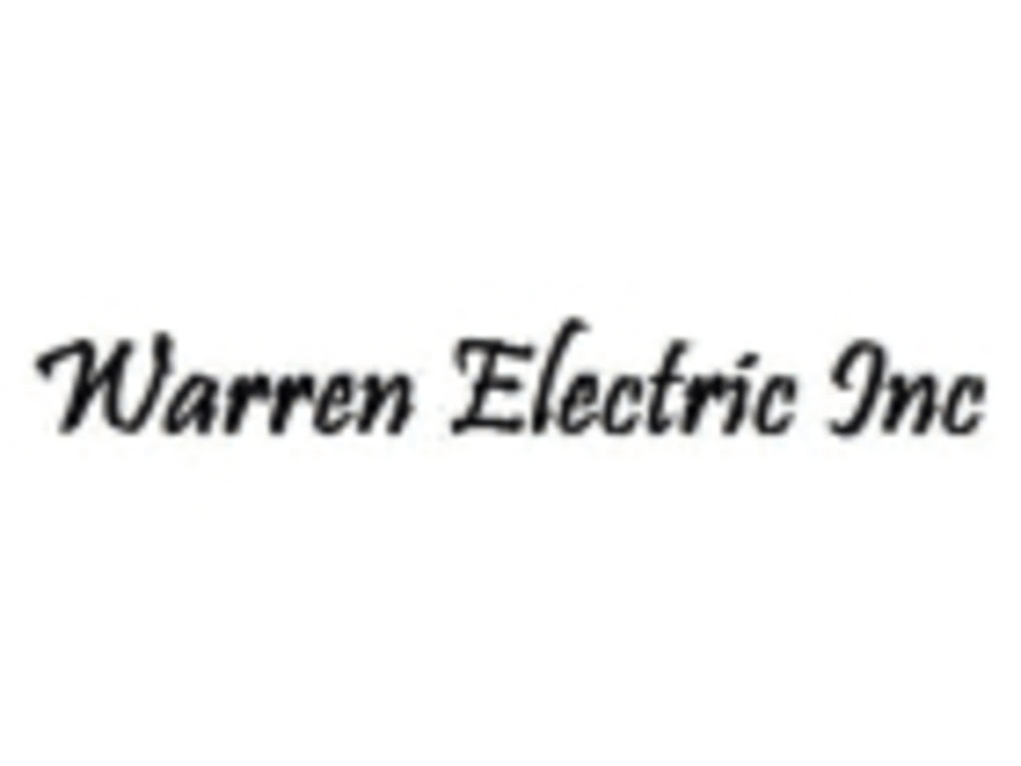 photo Warren Electric Inc.