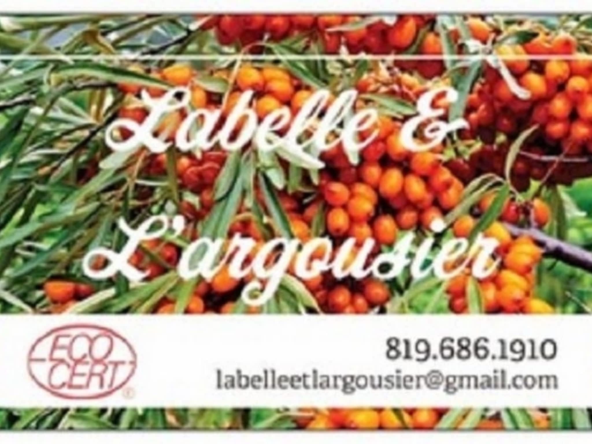 photo Labelle & L'Argousier