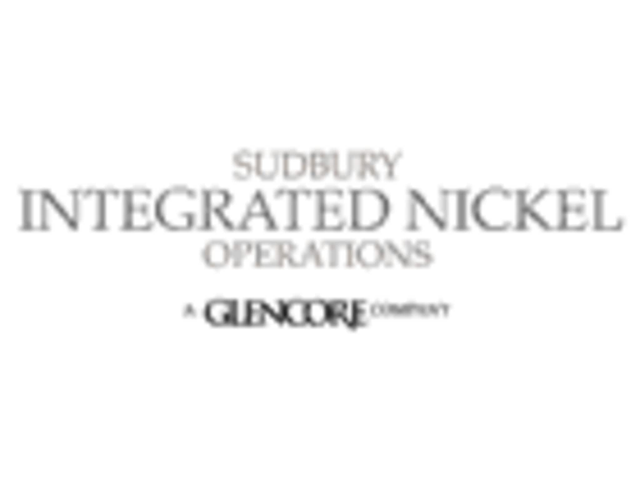 photo Sudbury Integrated Nickel Operations