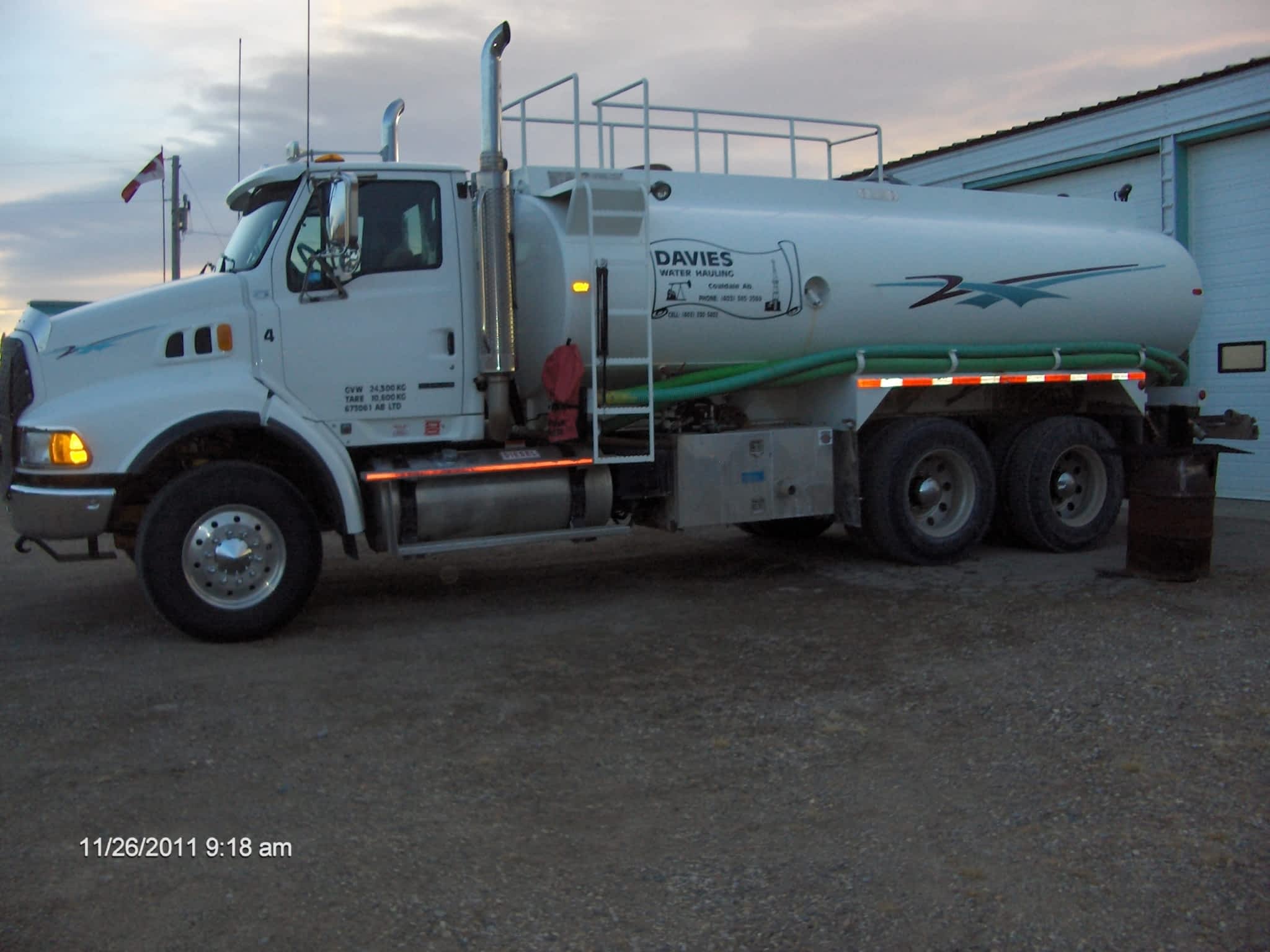 Davies Water Hauling Coaldale, AB 2309 21A Ave Canpages