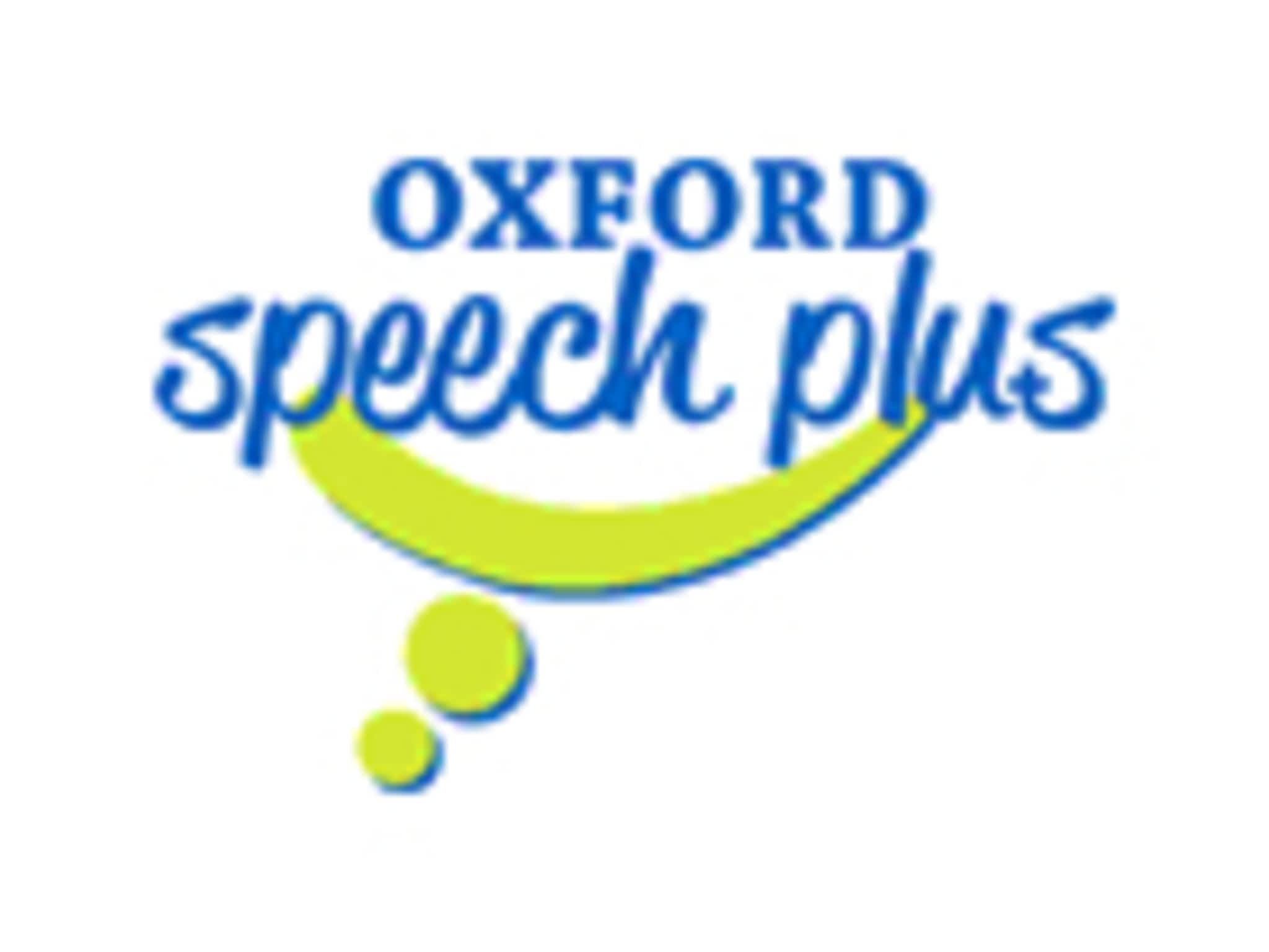 photo Oxford Speech Plus