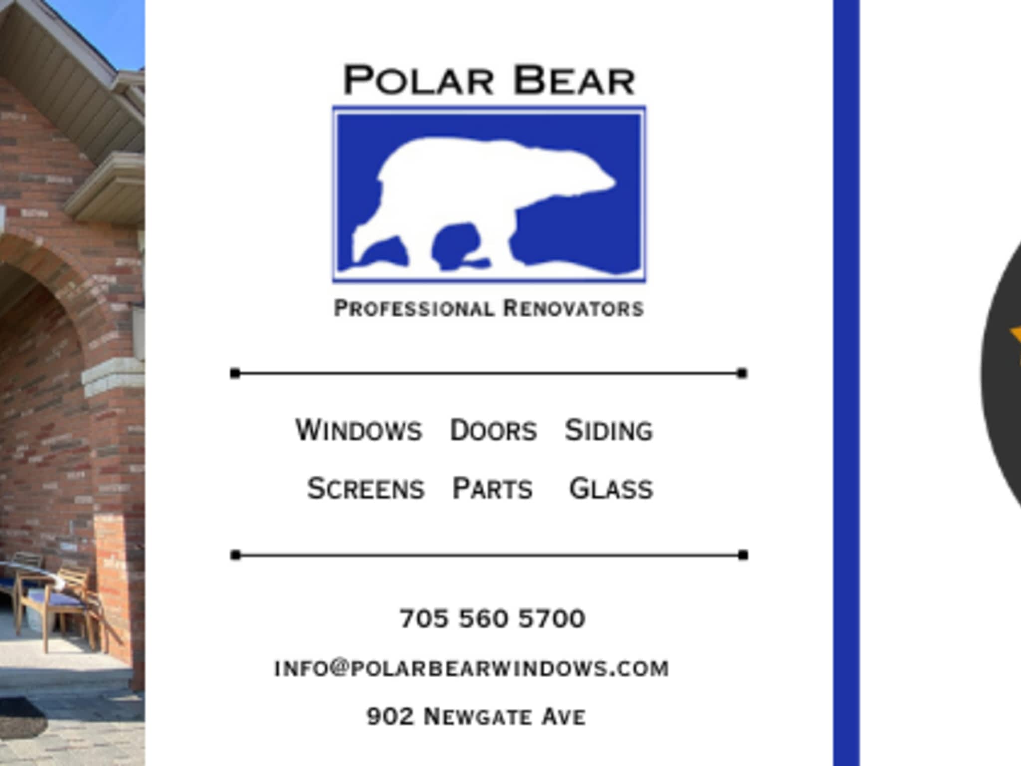 photo Sudbury Windows and Doors Polar Bear