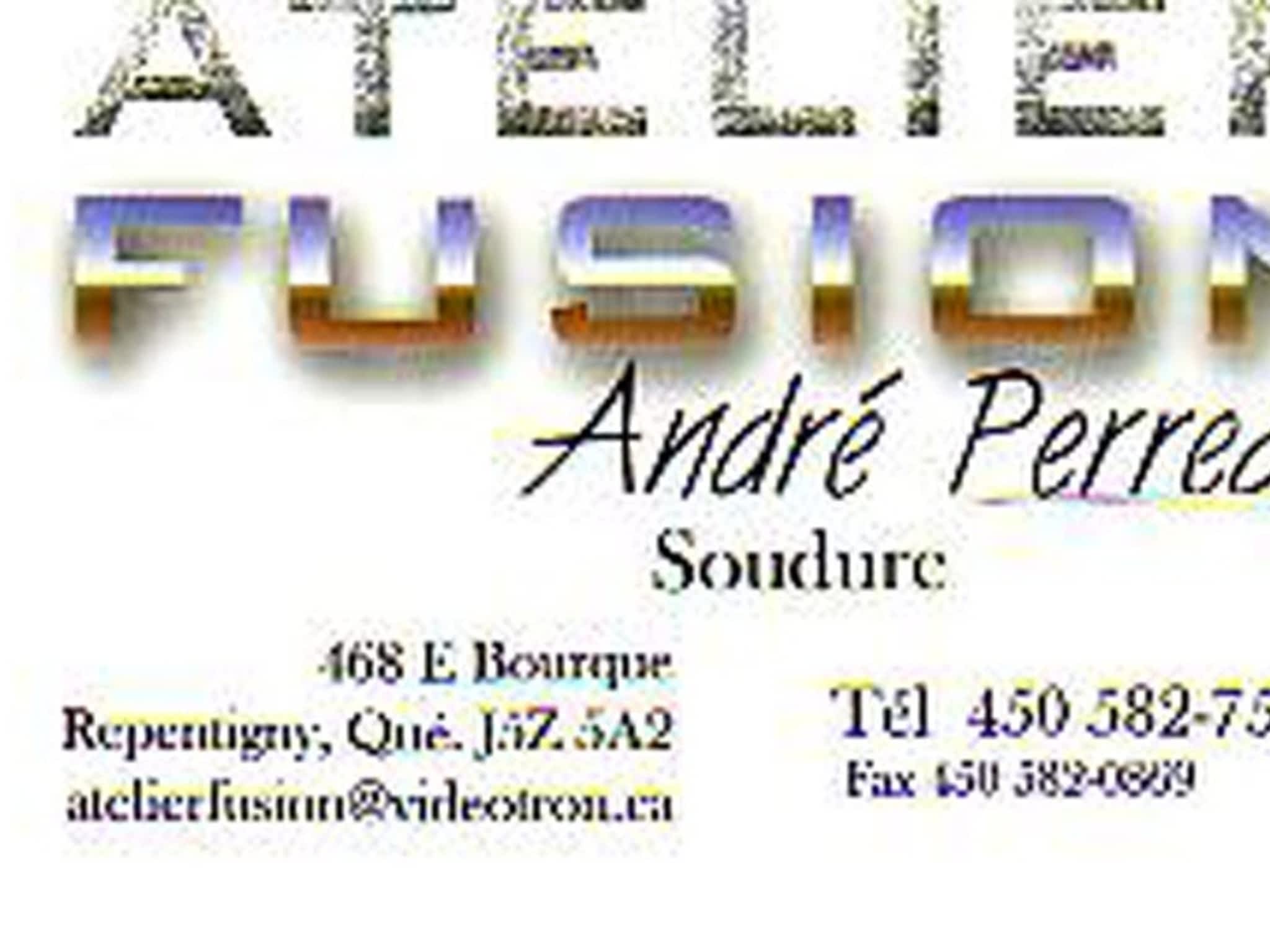 photo Atelier Fusion André P Soudure