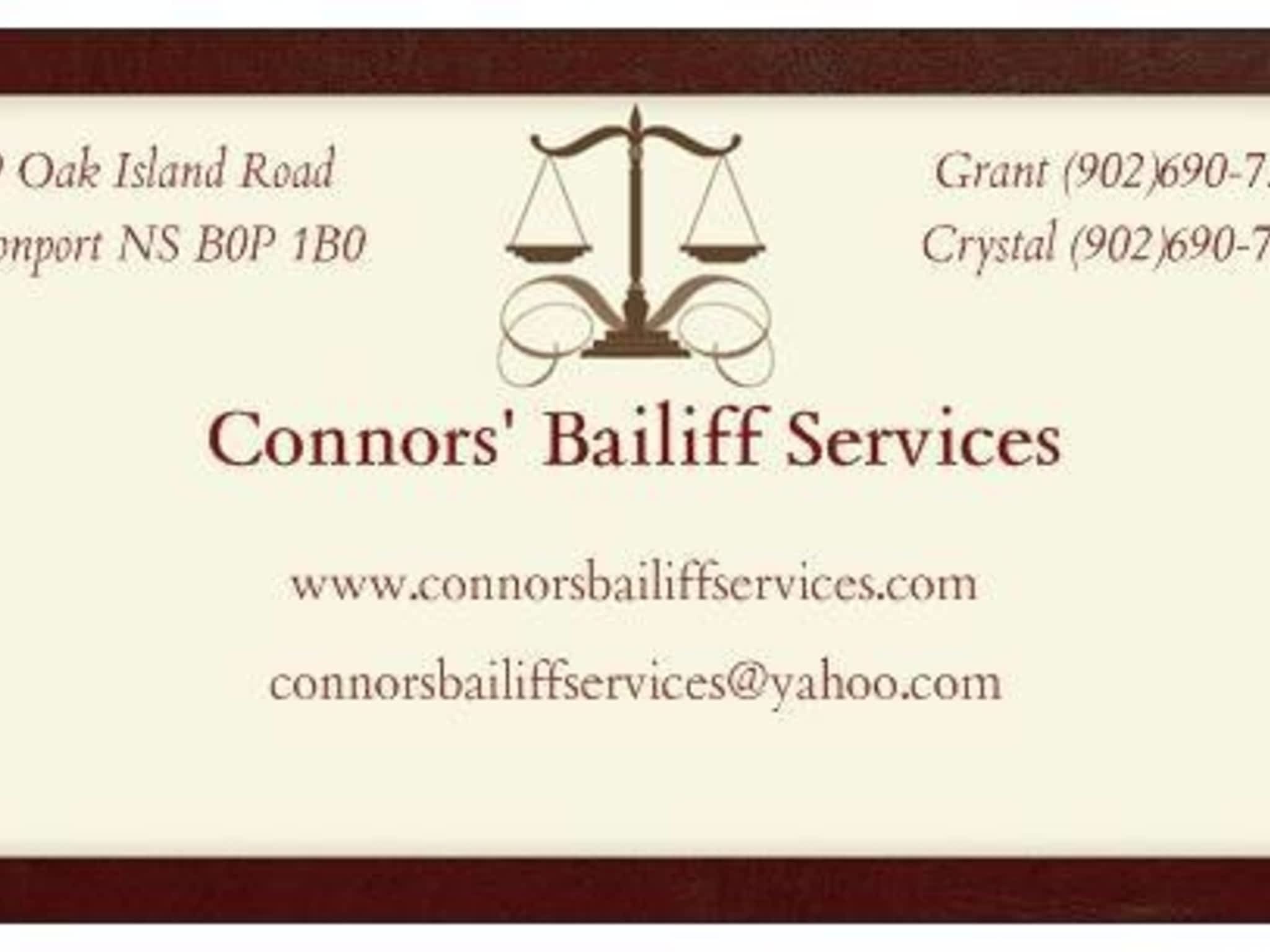 photo Connors' Bailiff Services