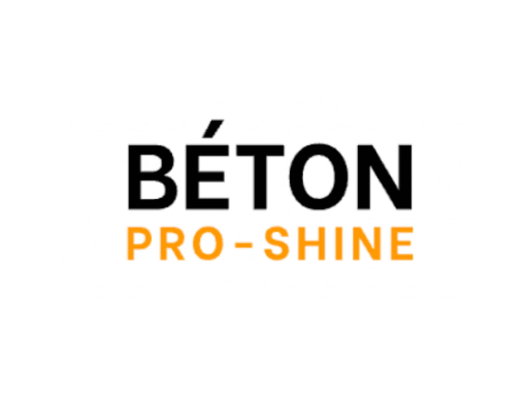 photo Béton Pro Shine