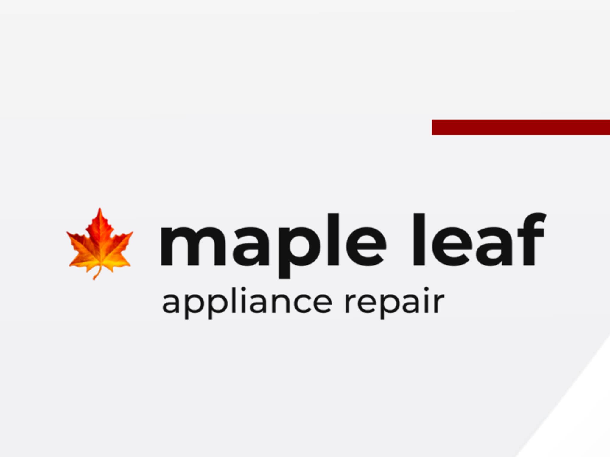 photo Maple Leaf Appliance Repair - A-Repair