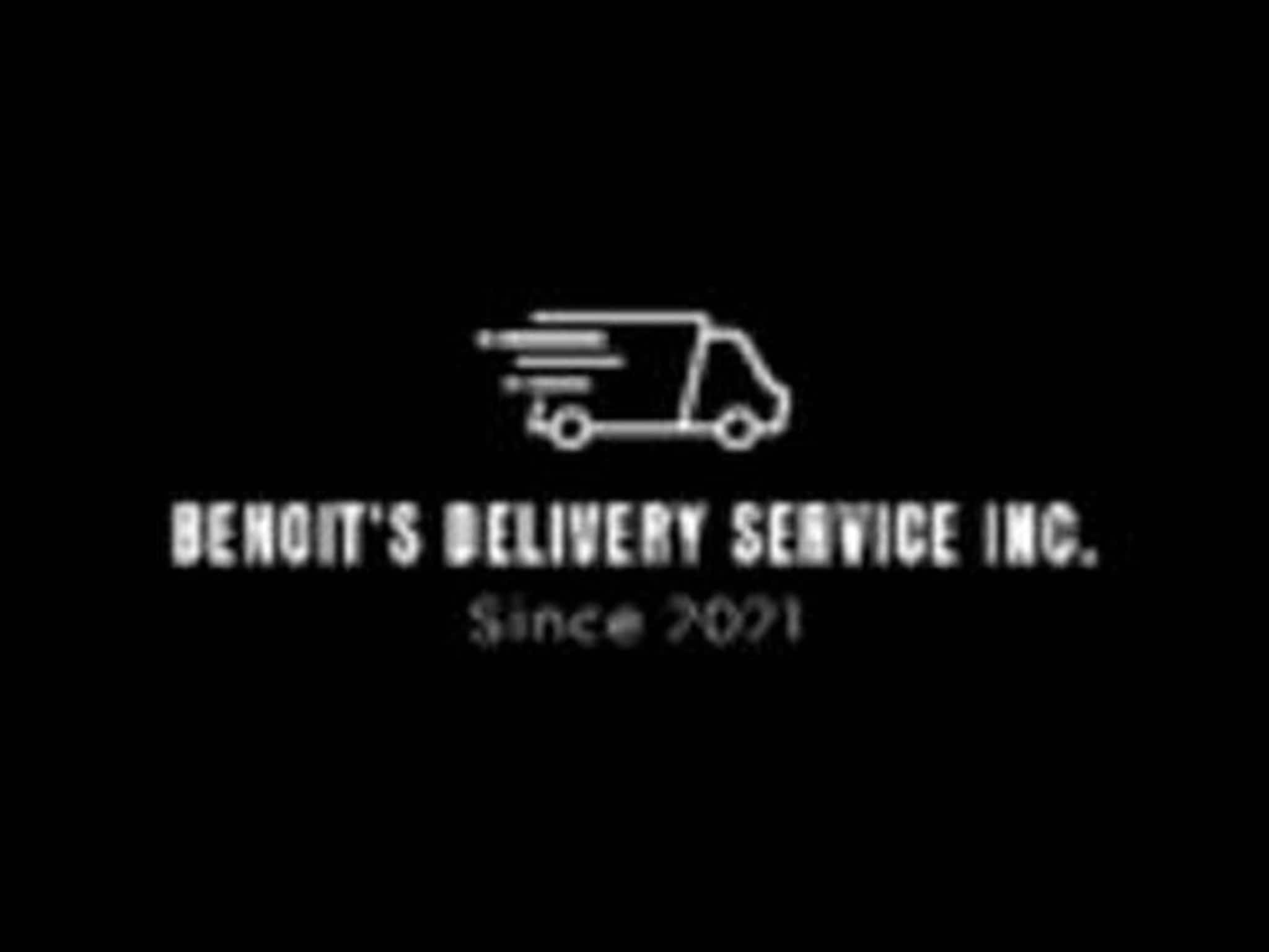 photo Benoit's Delivery Service Inc.