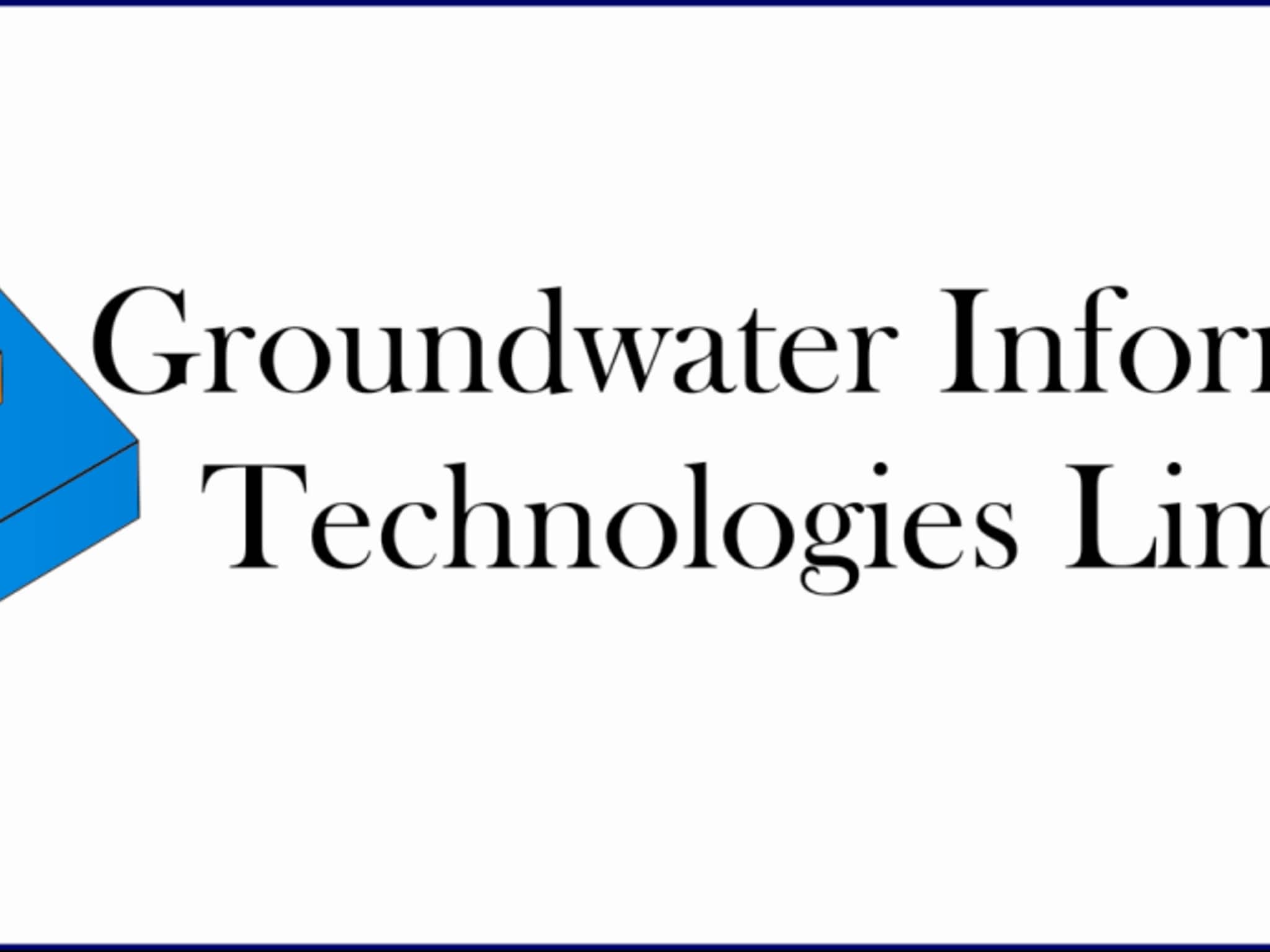 photo Groundwater Information Technologies Ltd