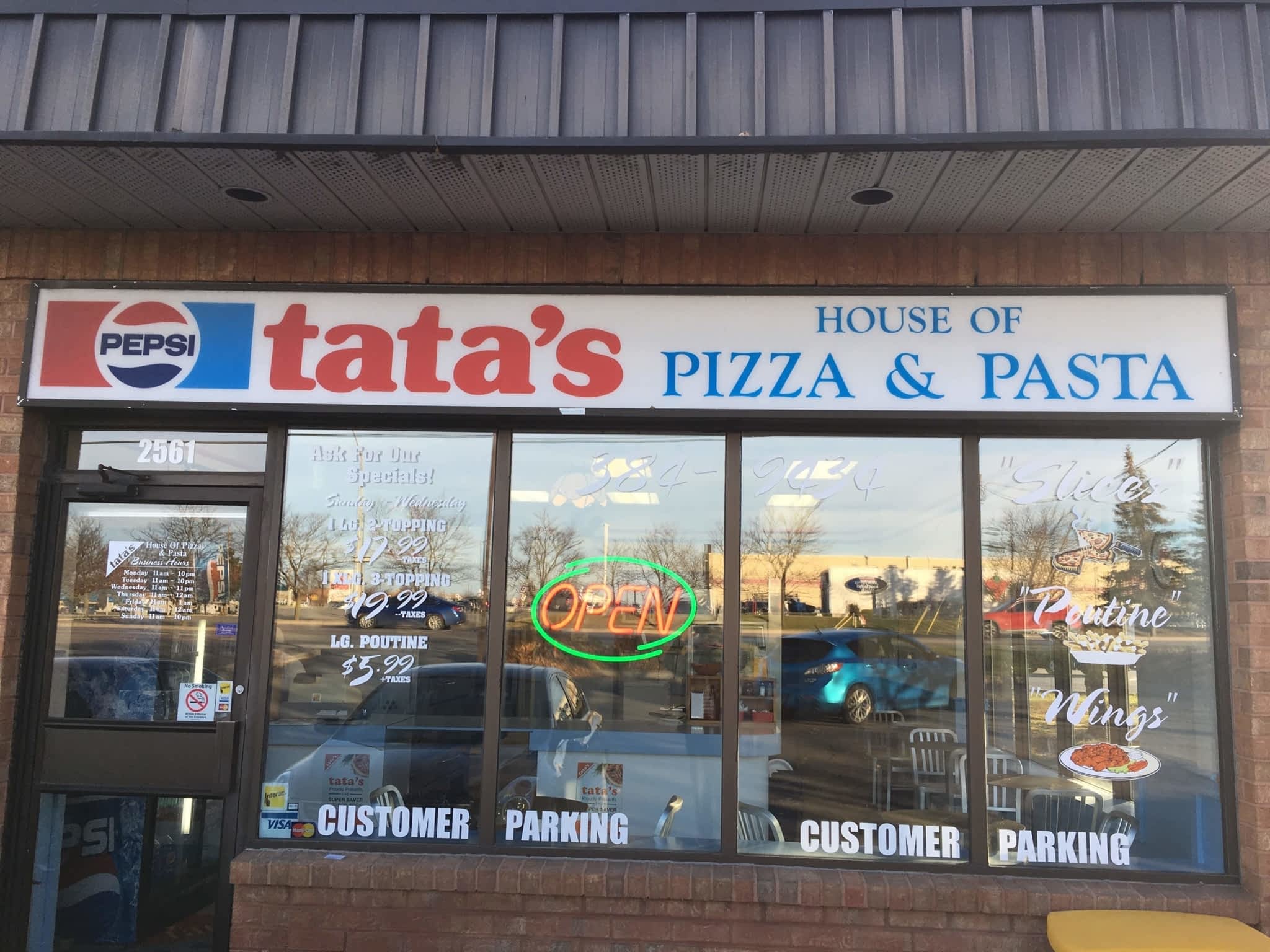photo Tata's House Of Pizza & Pasta