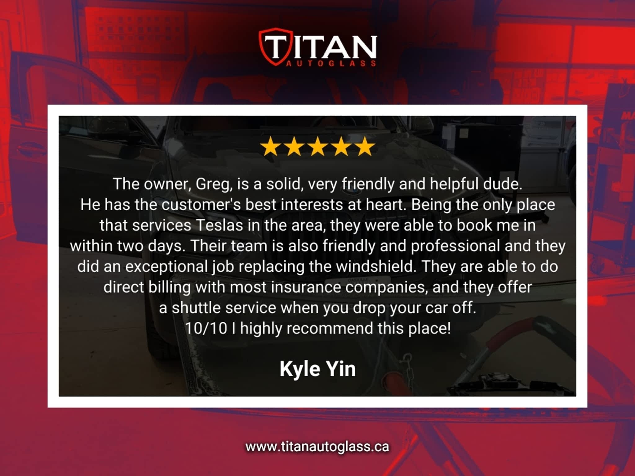 photo Titan Auto Glass Guelph - Car glass Windshield repair