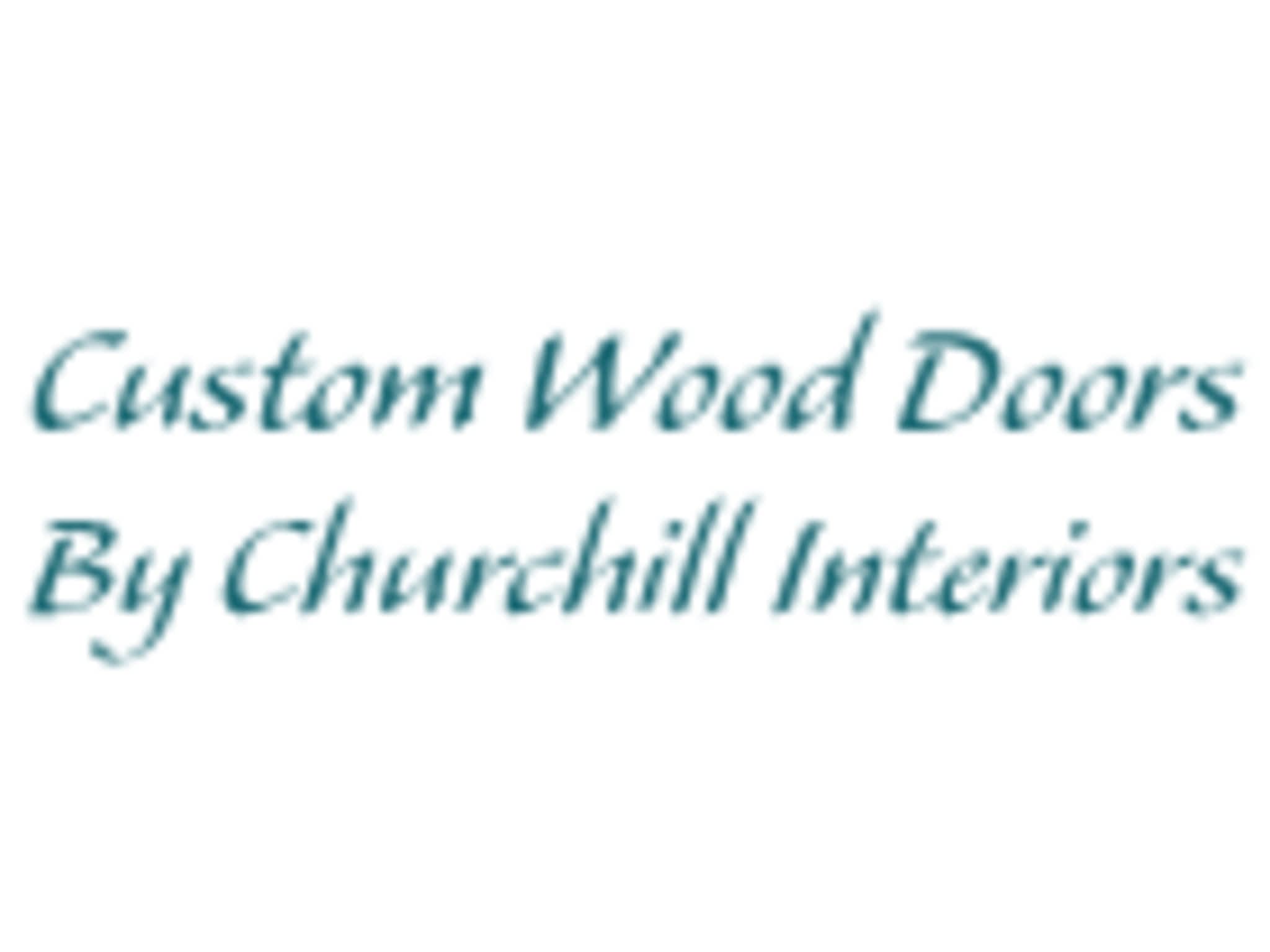 photo Churchill Custom Wood Doors