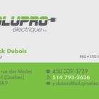 Solupro Electrique Inc - Electricians & Electrical Contractors