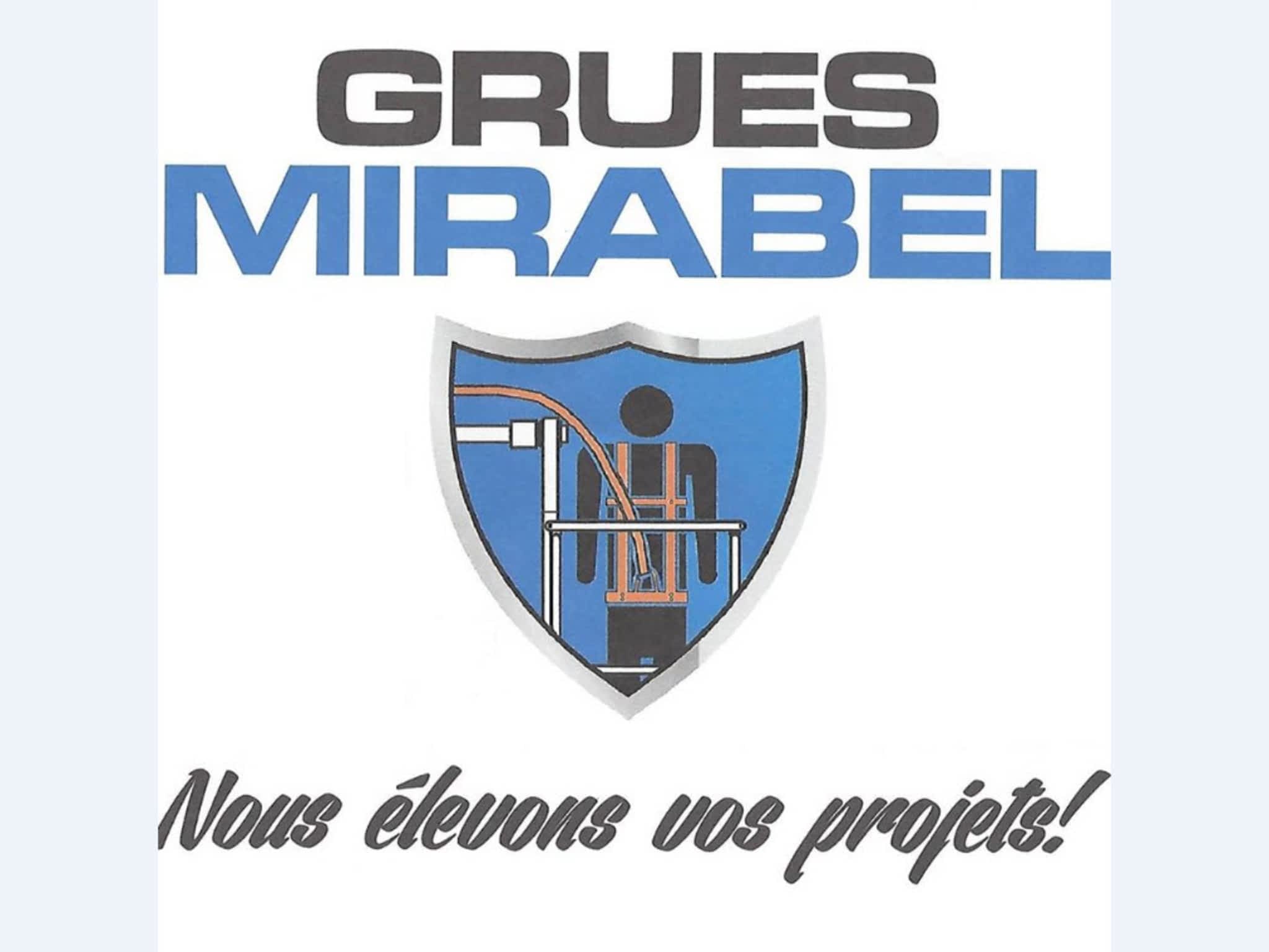 photo Grues Mirabel Inc