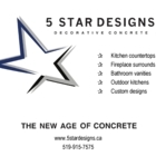 5 Star Designs - Fireplaces