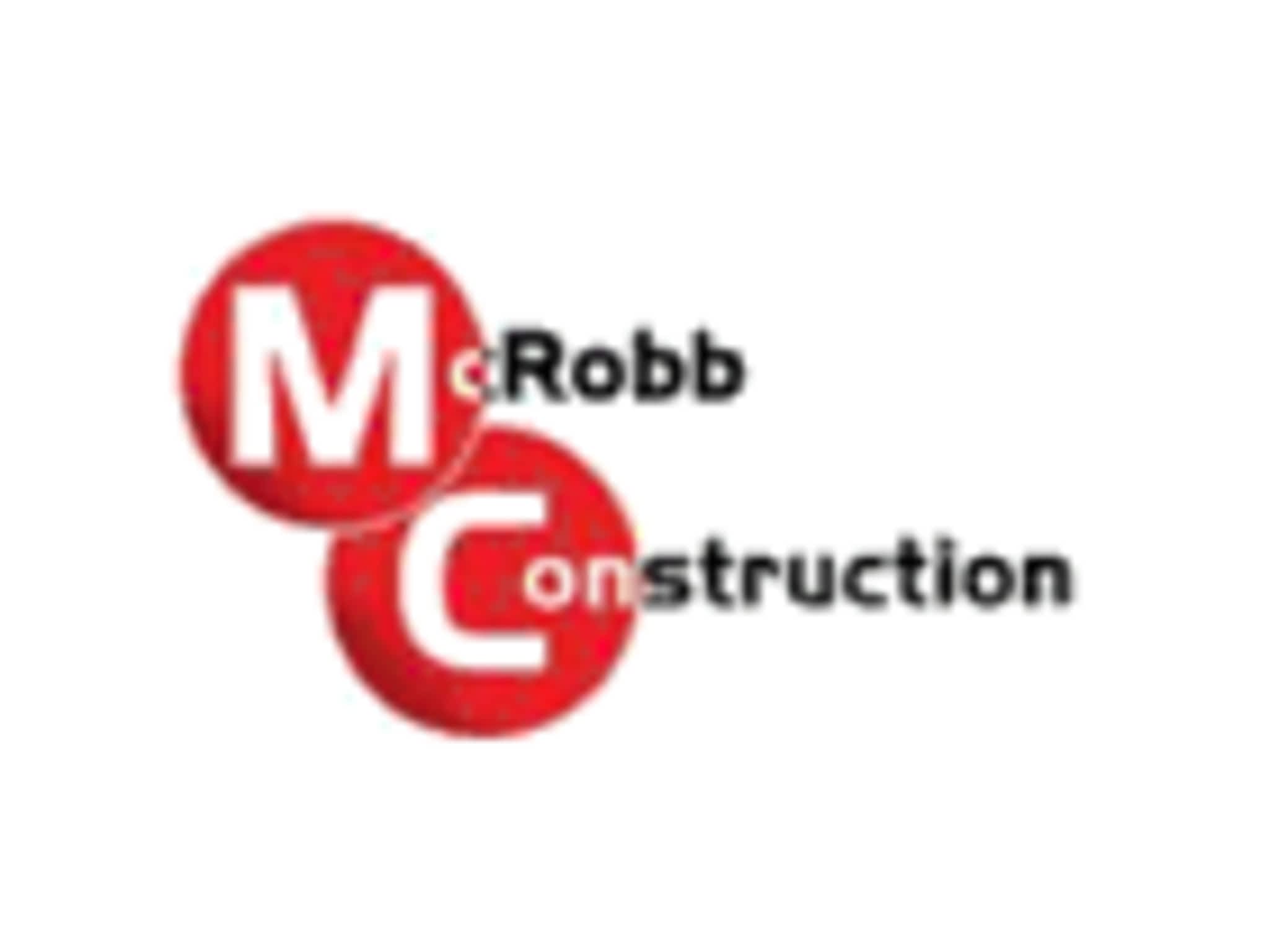 photo McRobb Construction