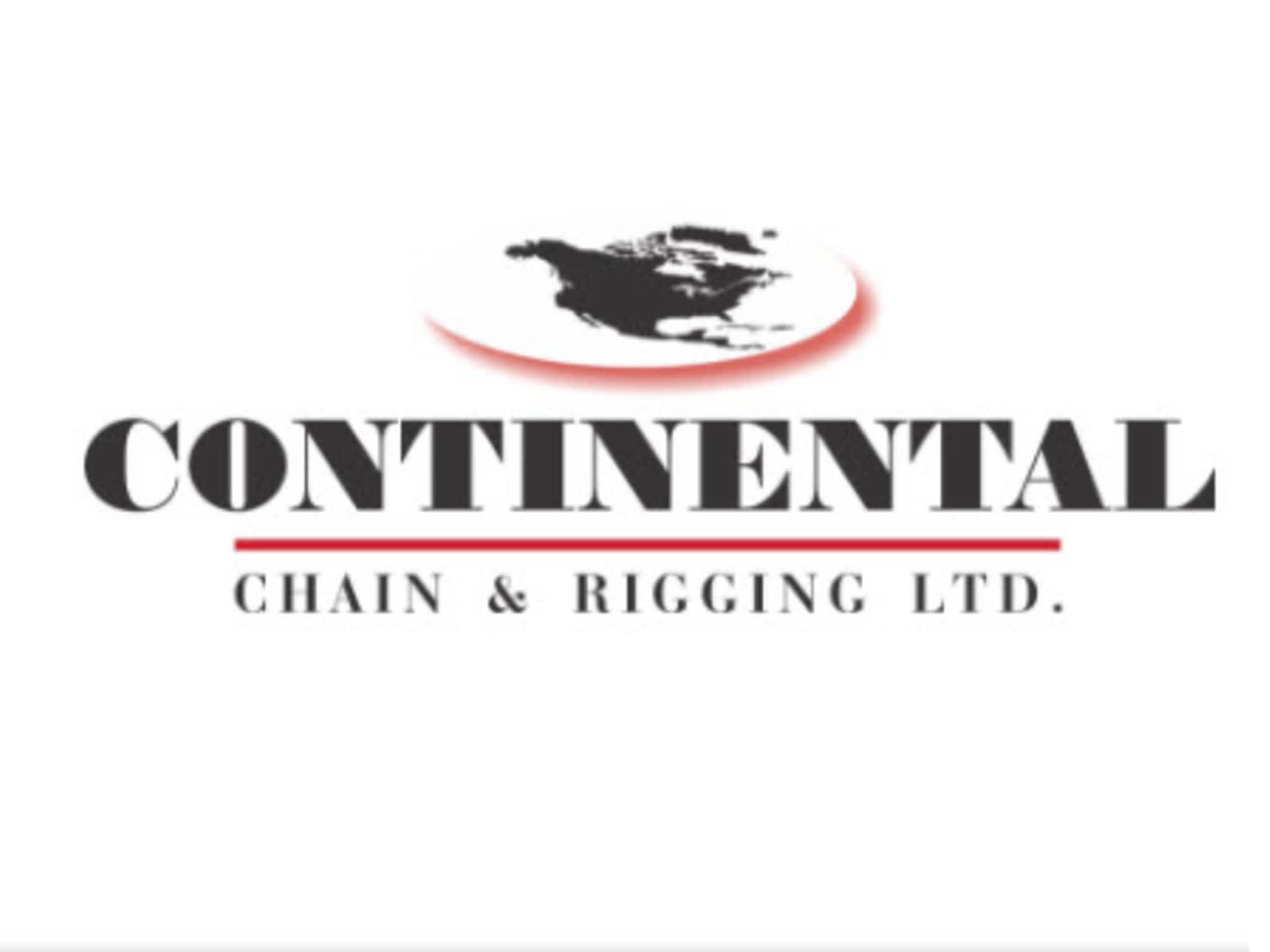 Continental Chain & Rigging Ltd. Edmonton, AB 5303 75 Street NW