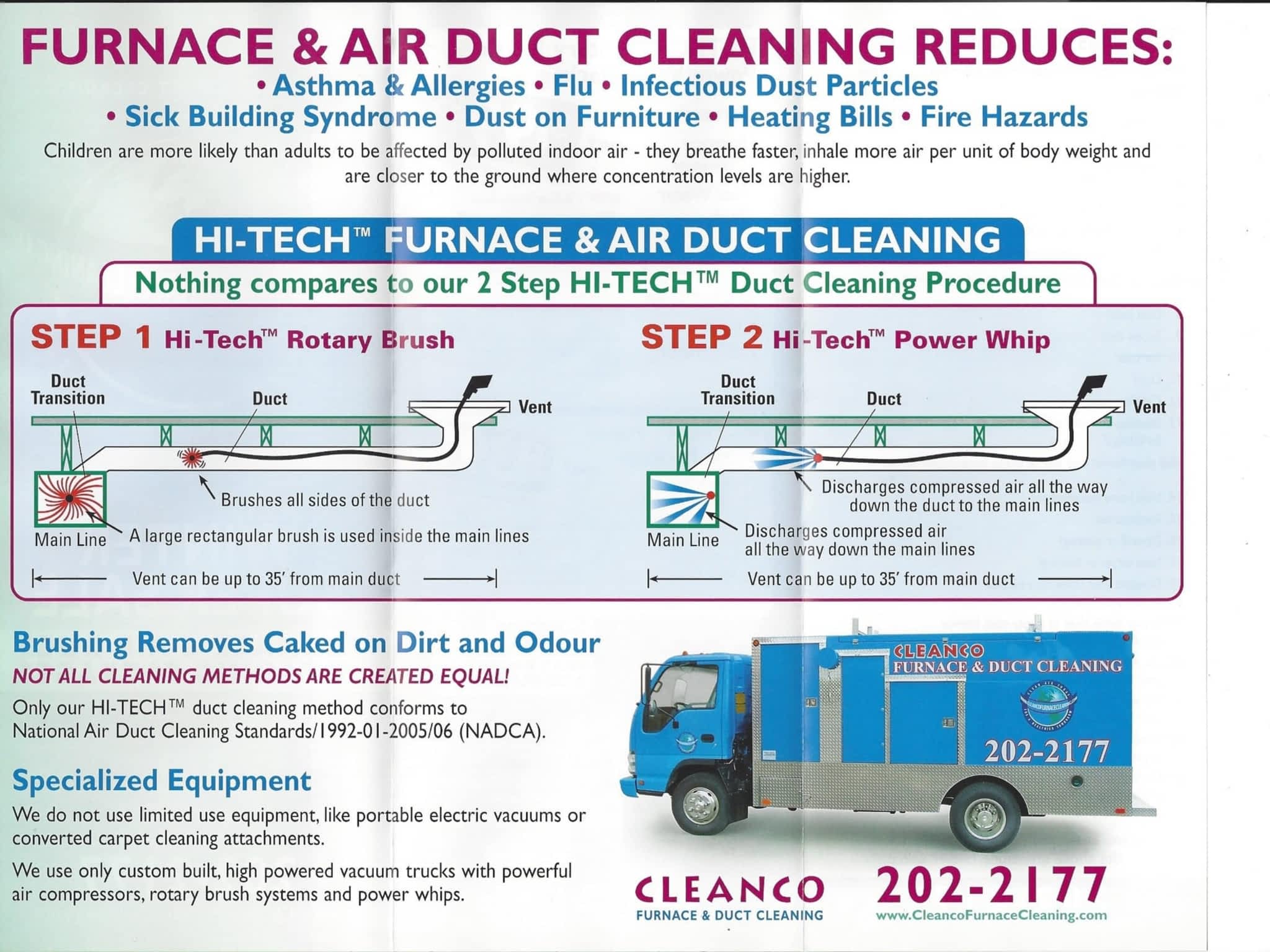 photo Cleanco Furnace & Duct Cleaning
