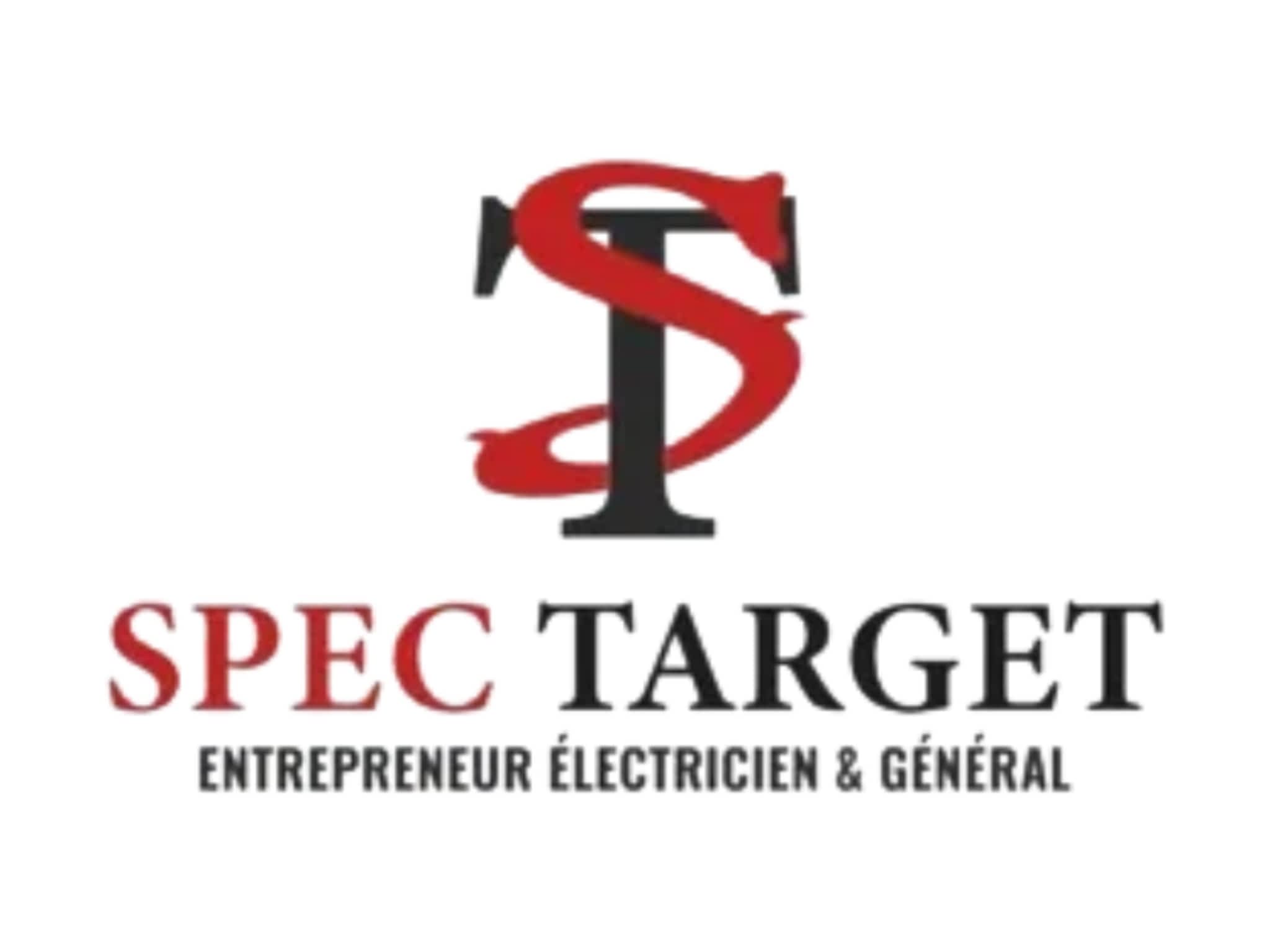 photo SPEC Target Entrepreneur électricien & général