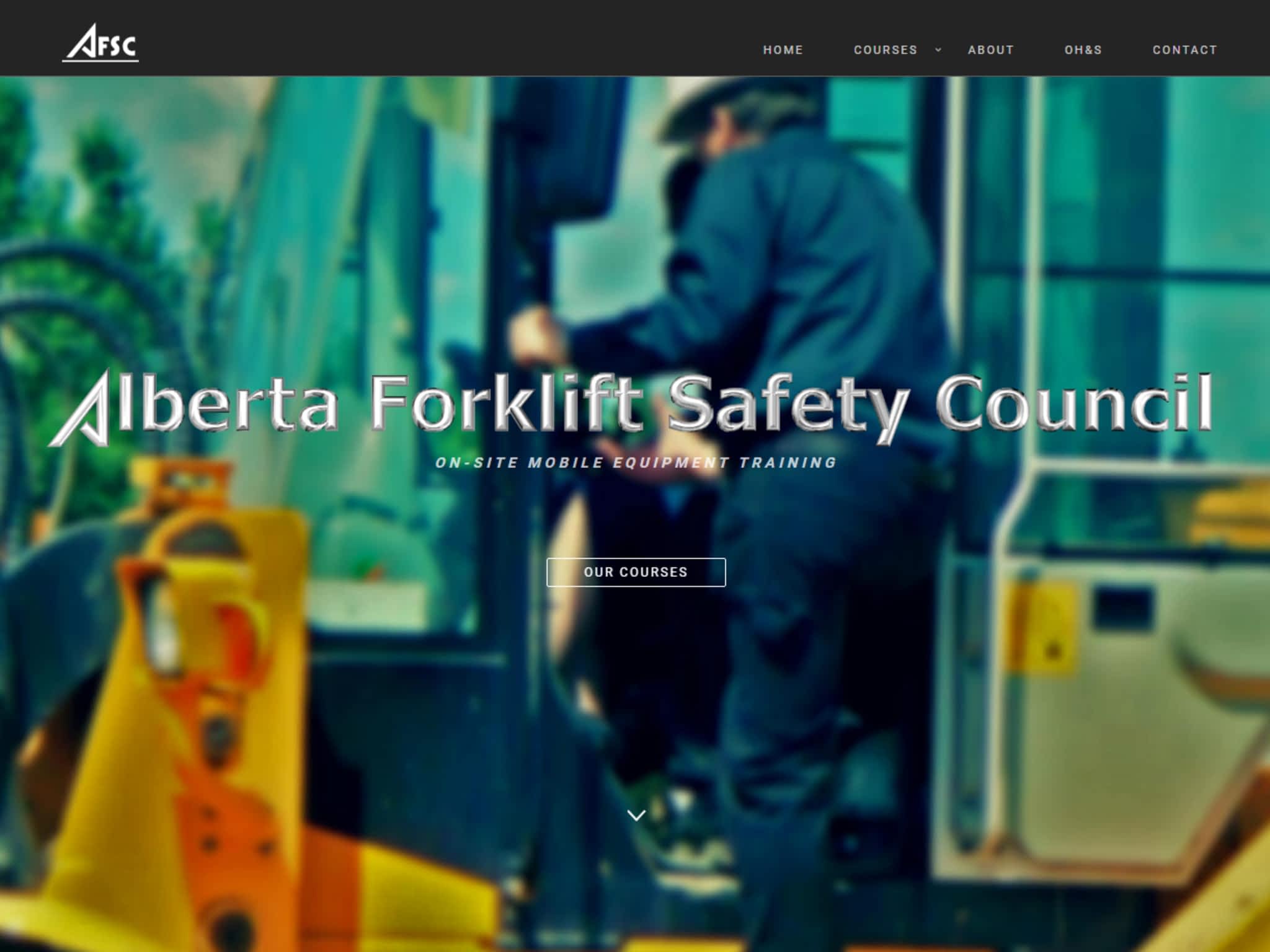 photo Alberta Forklift Safety Council