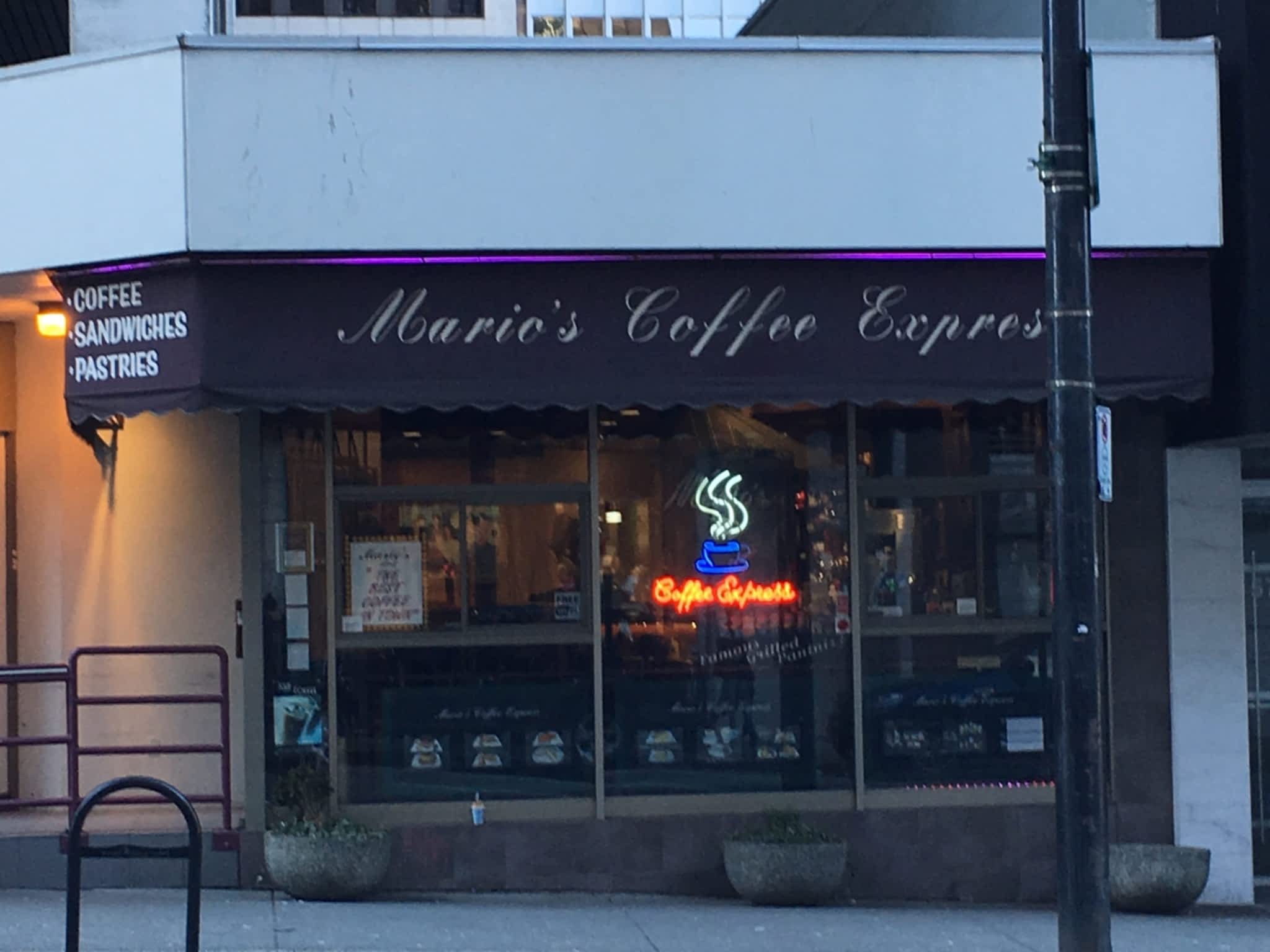 photo Mario's Coffee Express Ltd