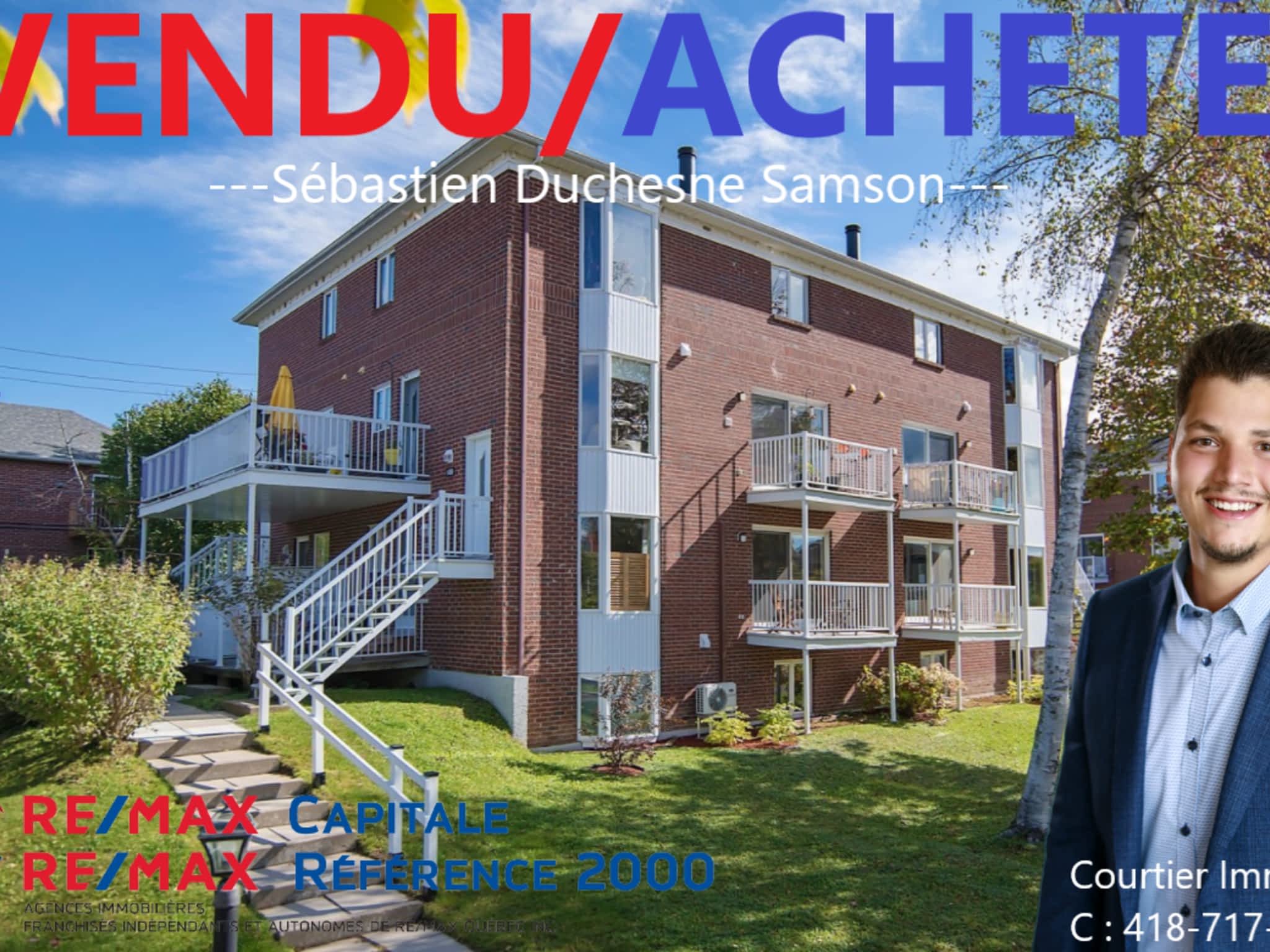 photo Sébastien Duchesne-Samson Courtier immobilier résidentiel