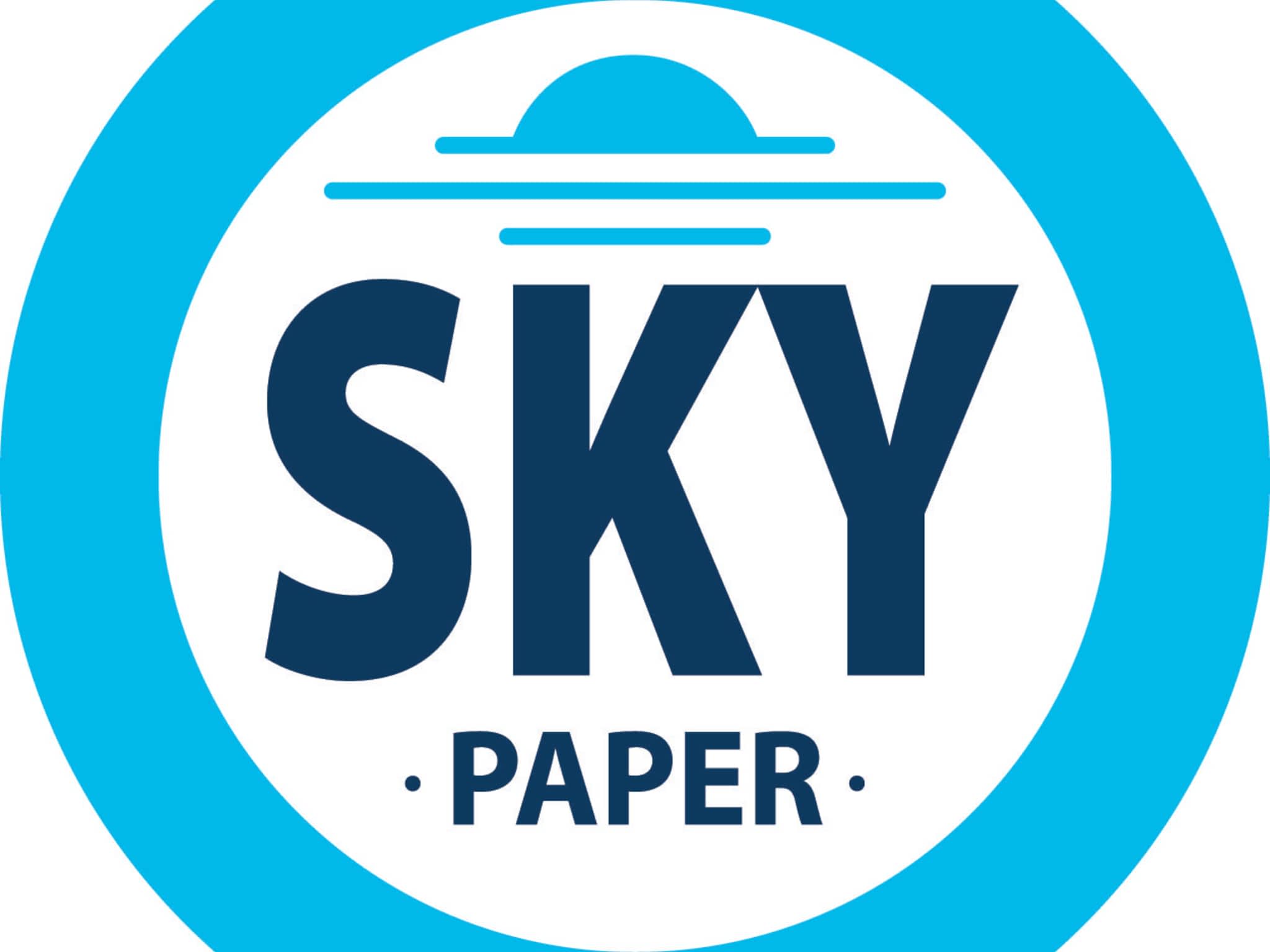 photo Sky Paper