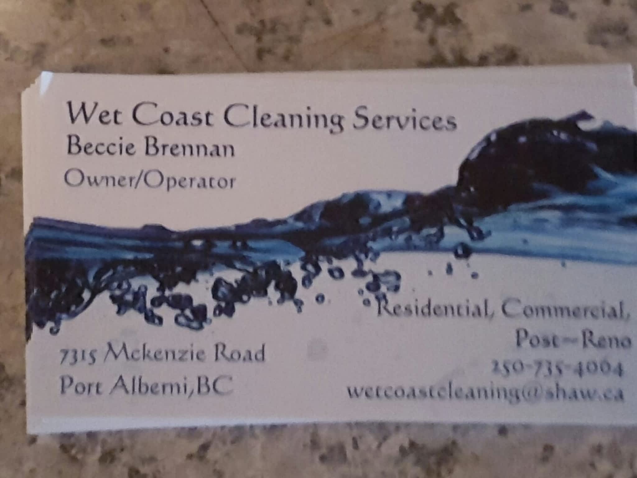 photo Wet Coast Cleaning Services