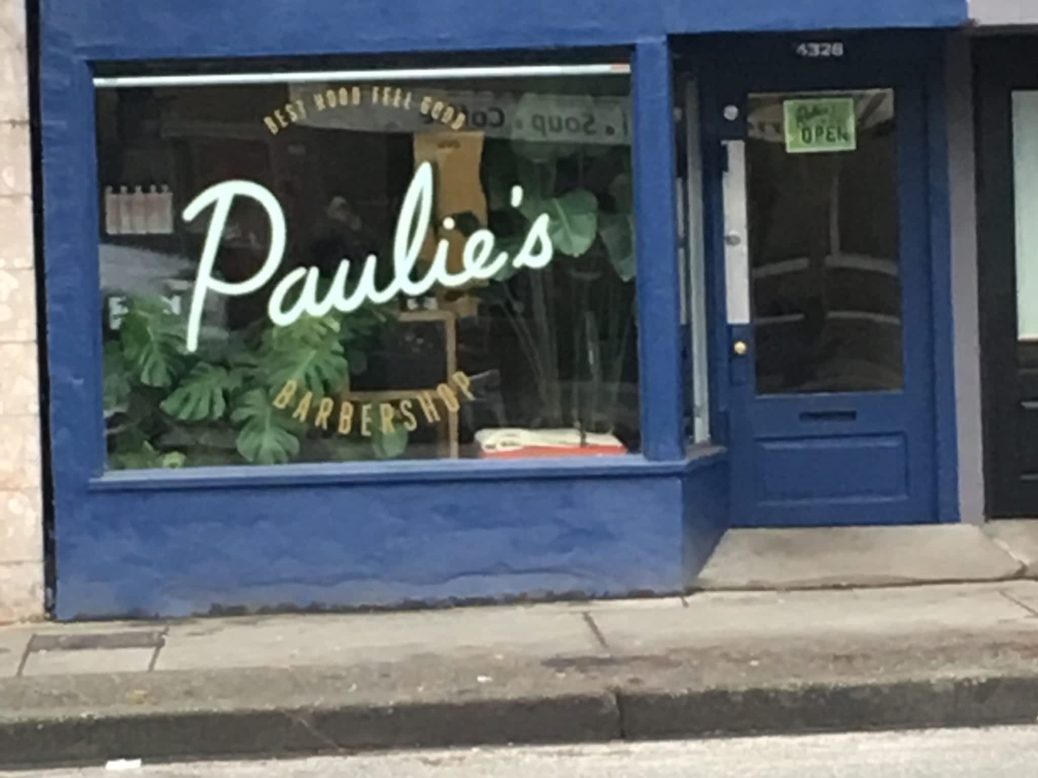 photo Paulie's Barbershop
