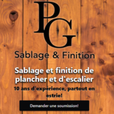 Sablage PG et Finition - Pose et sablage de planchers