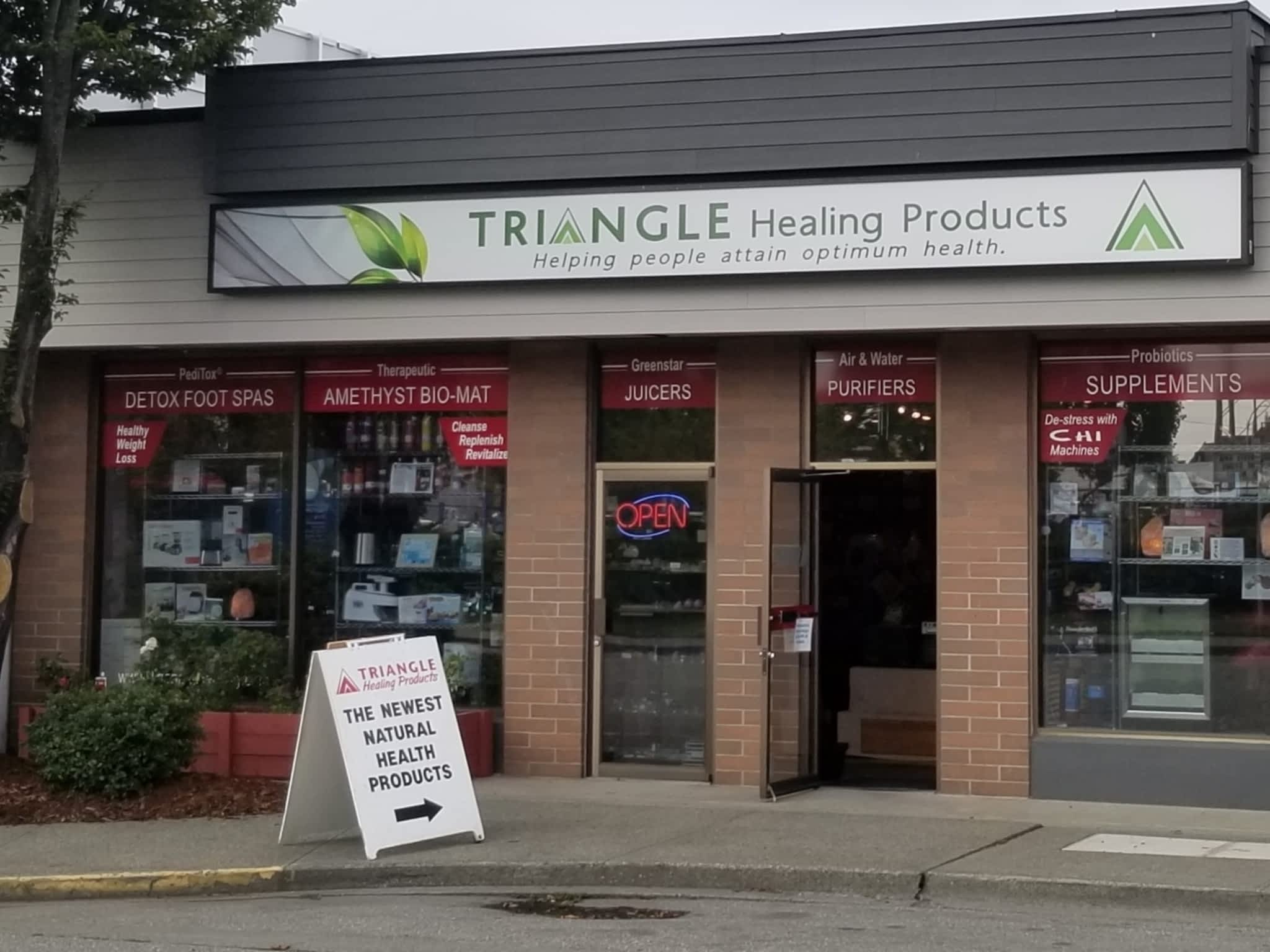 photo Triangle Healing Products