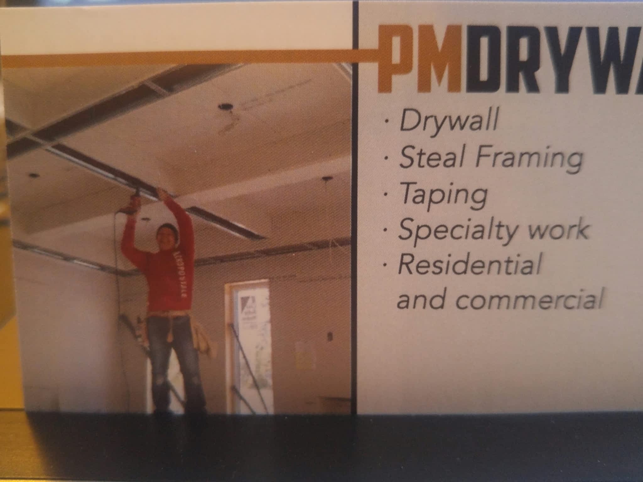 photo PM Drywall