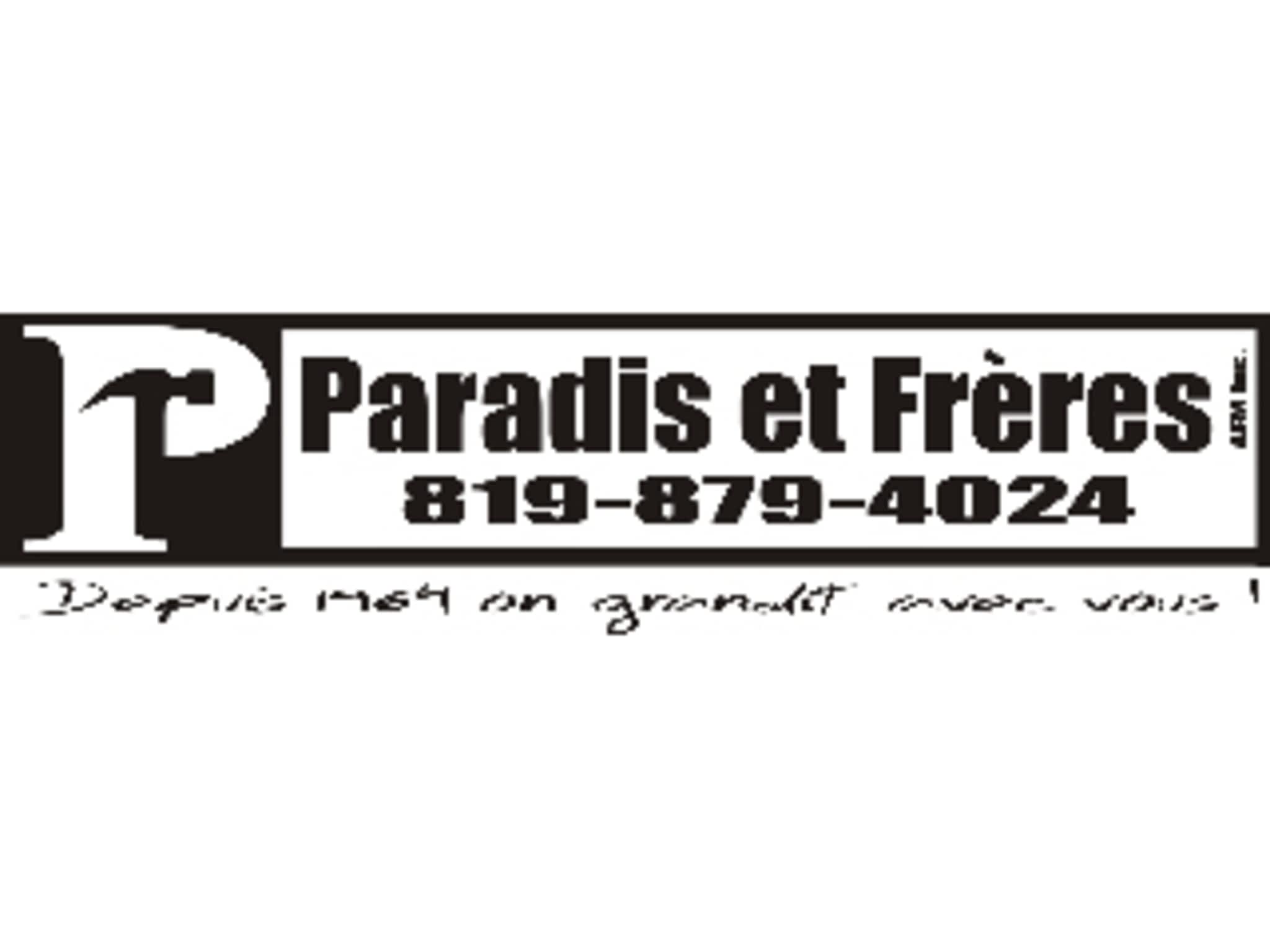 photo Paradis & Frères A.F.M. Inc.