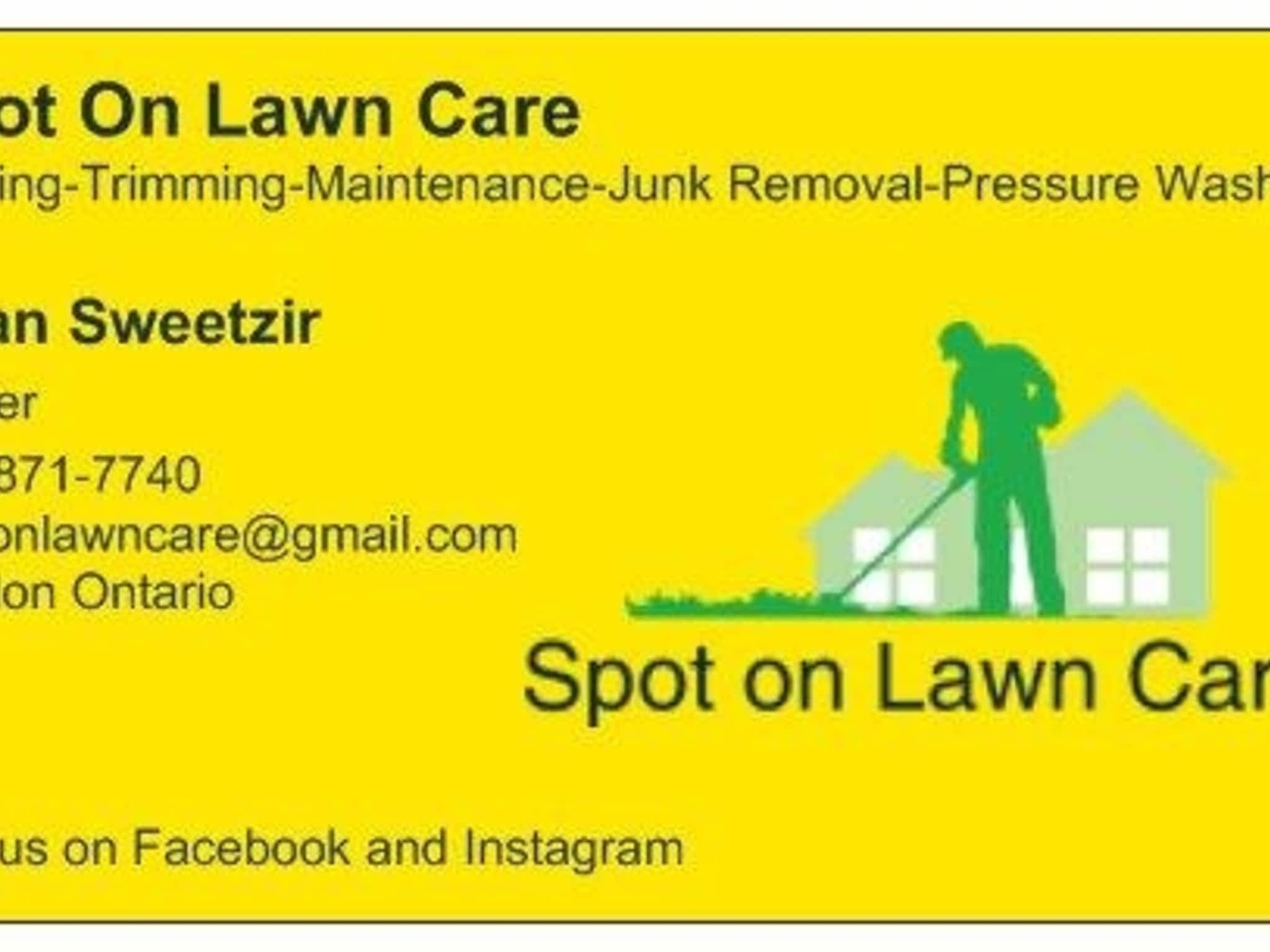 photo Spot on Lawn Care
