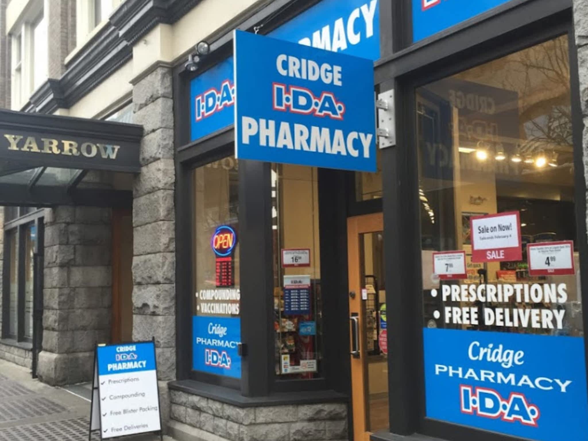 photo I.D.A. - Cridge Family Pharmacy