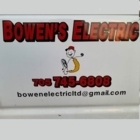 Bowen's Electrical Contracting Ltd - Électriciens