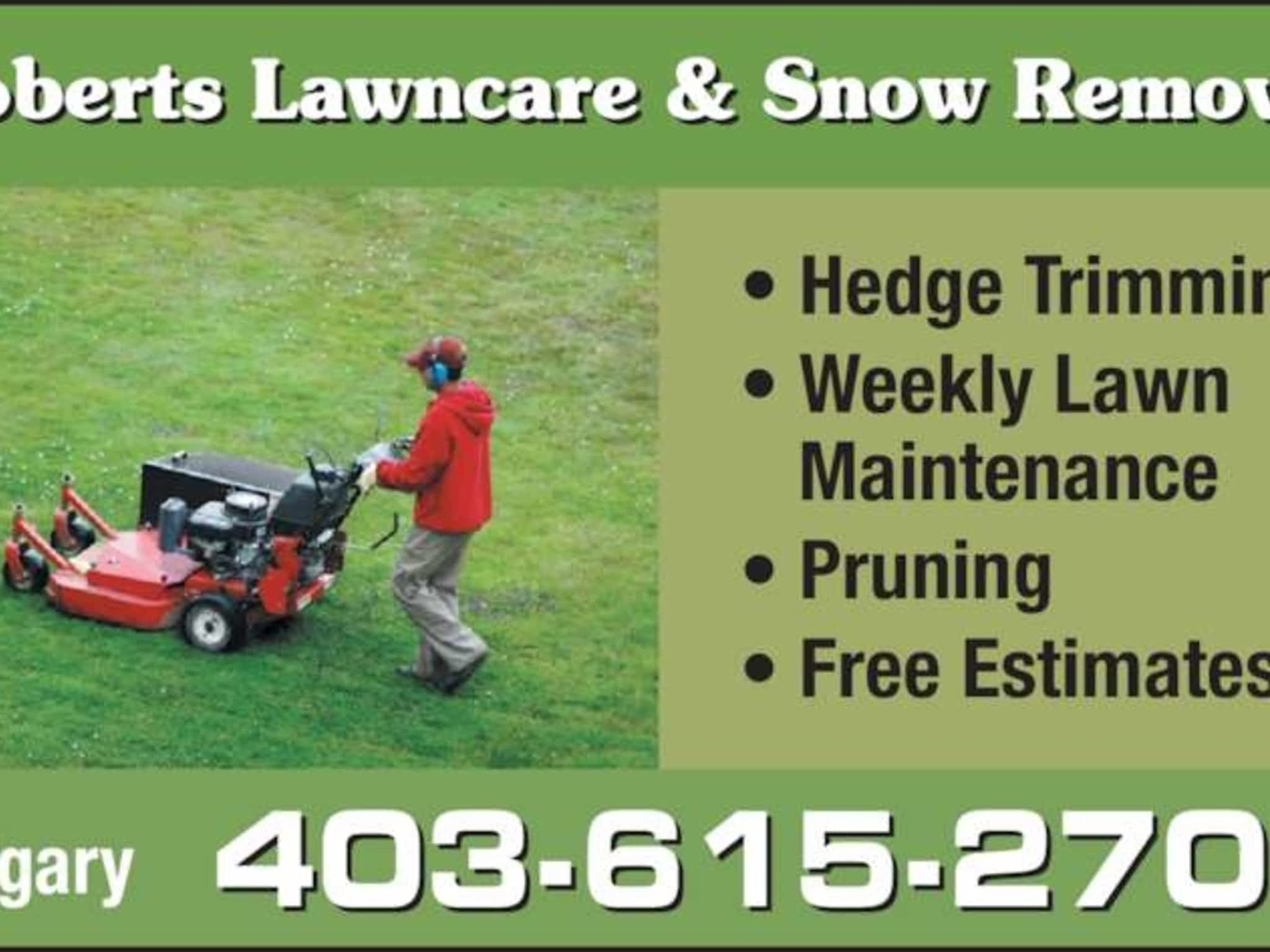 photo Roberts Lawncare & Snow Removal