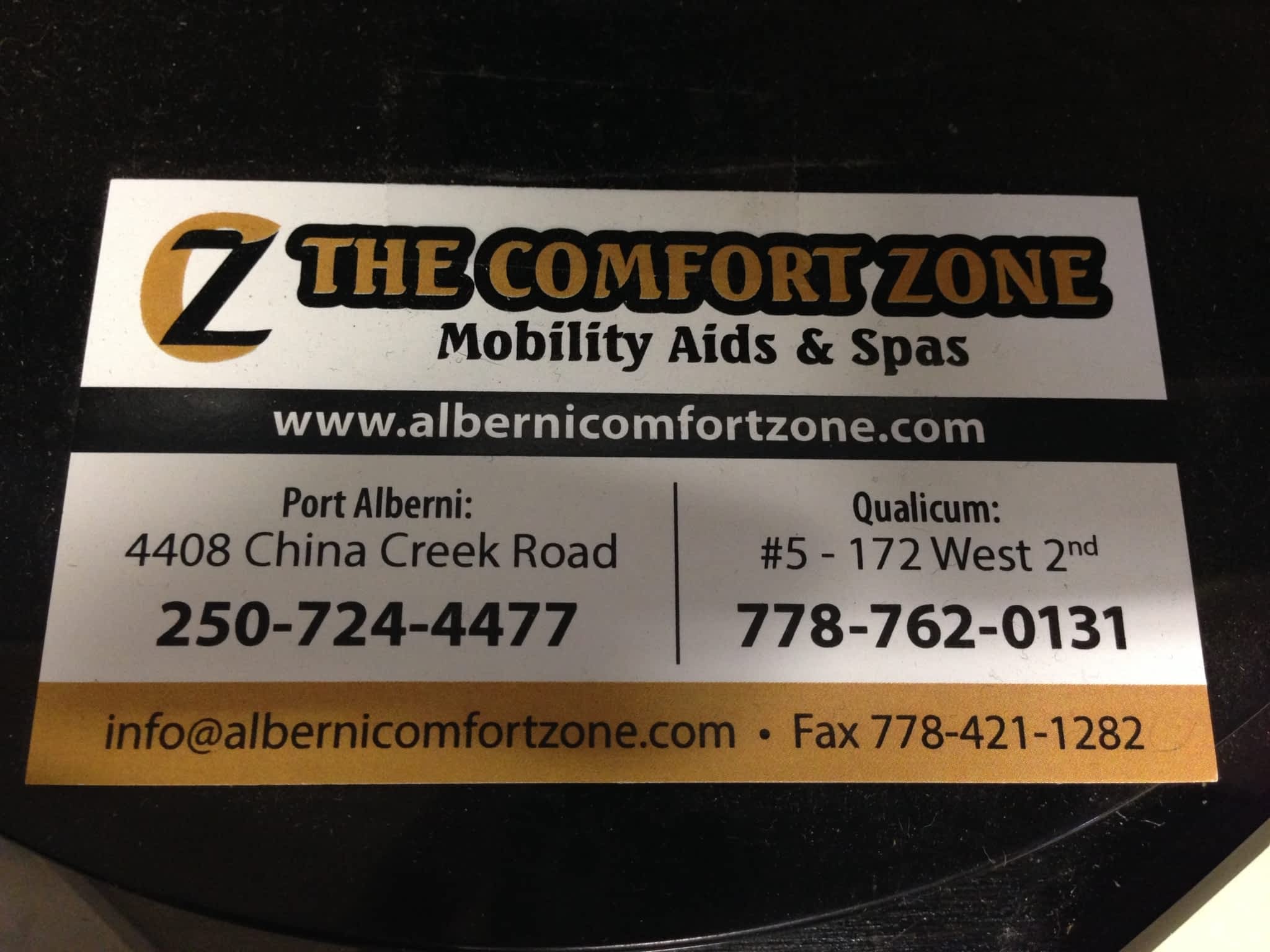 photo The Comfort Zone Mobility Aids and Spas