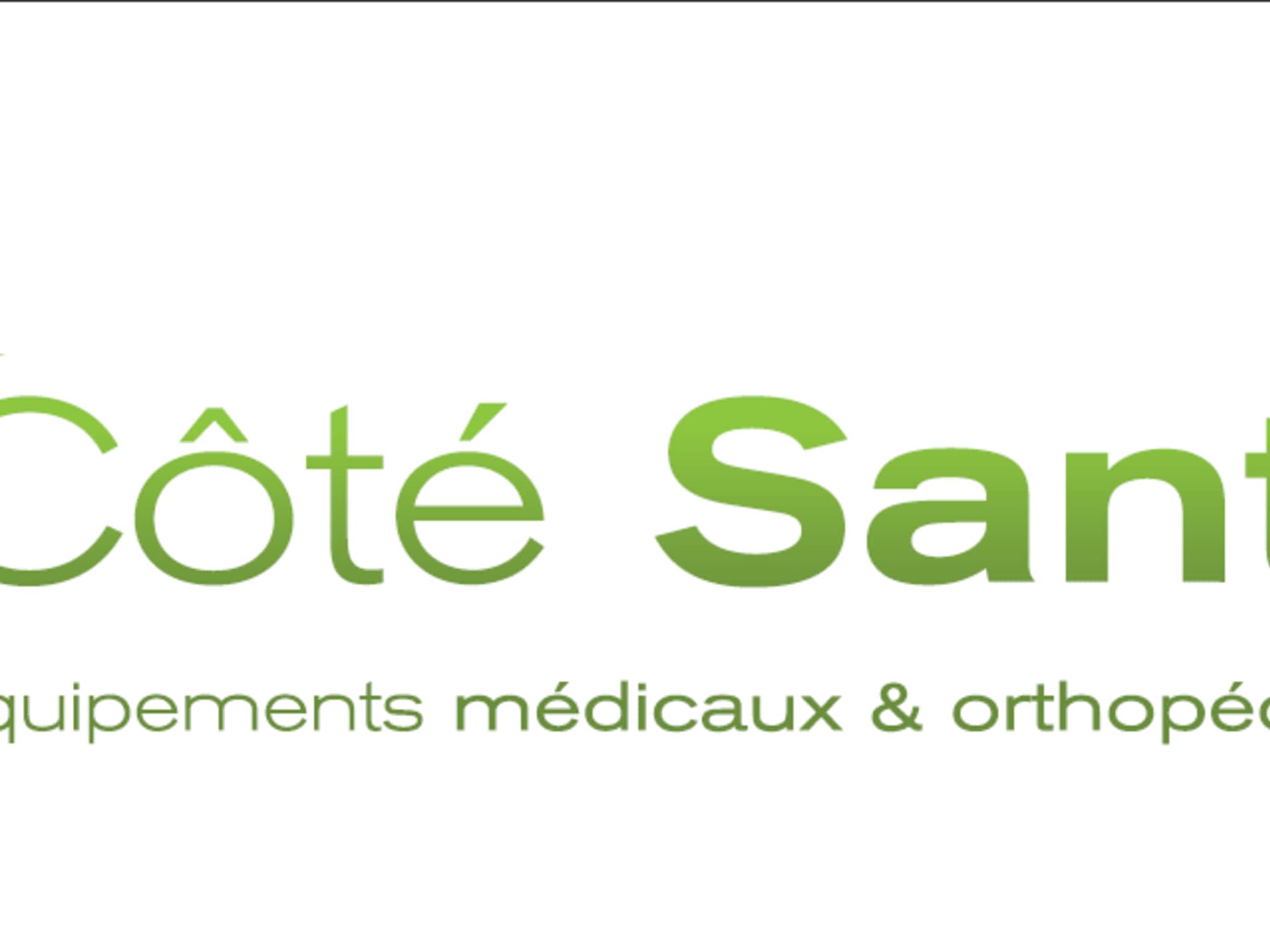 photo Côté Santé équipements médicaux et orthopédiques