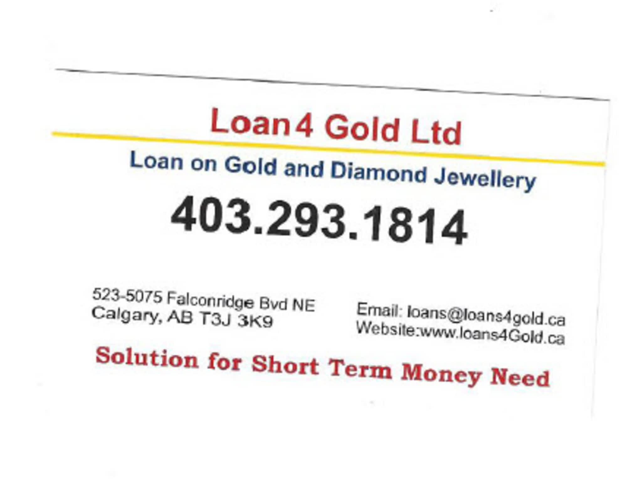 photo Loan 4 Gold